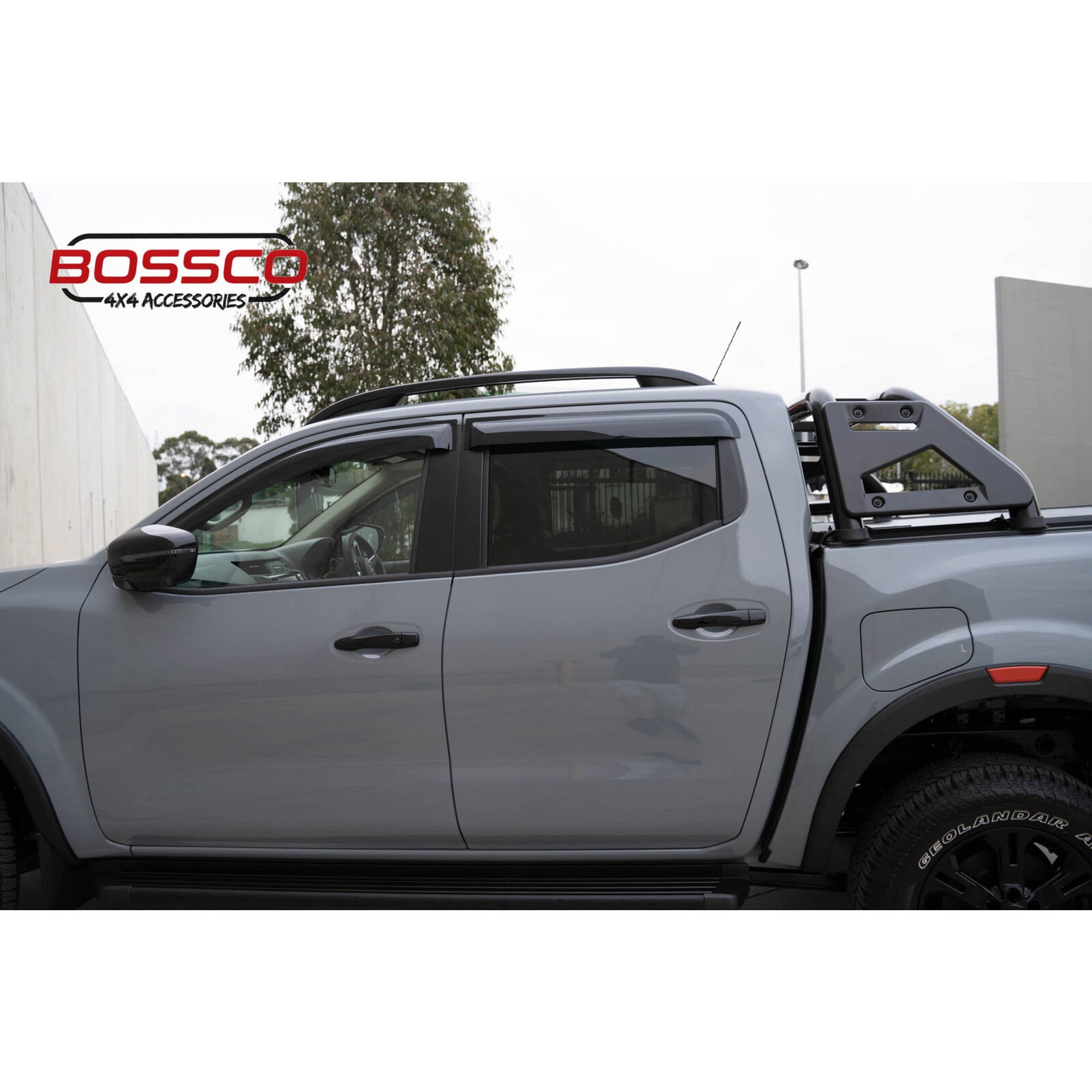 Weather shields suitable for Nissan Navara NP300/D23 2021-2024 Facelift Model