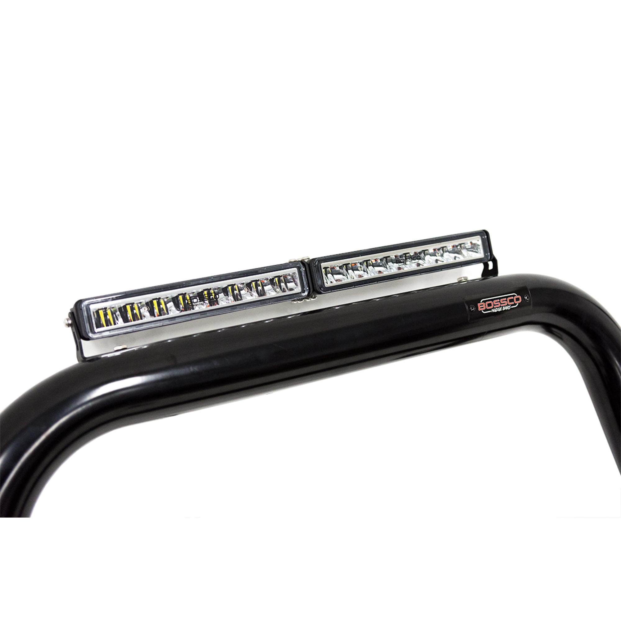 BLACK Nudge Bar suitable for Ford Ranger PX 2012-2015 w/ 20" Modular Single Row Light Bar