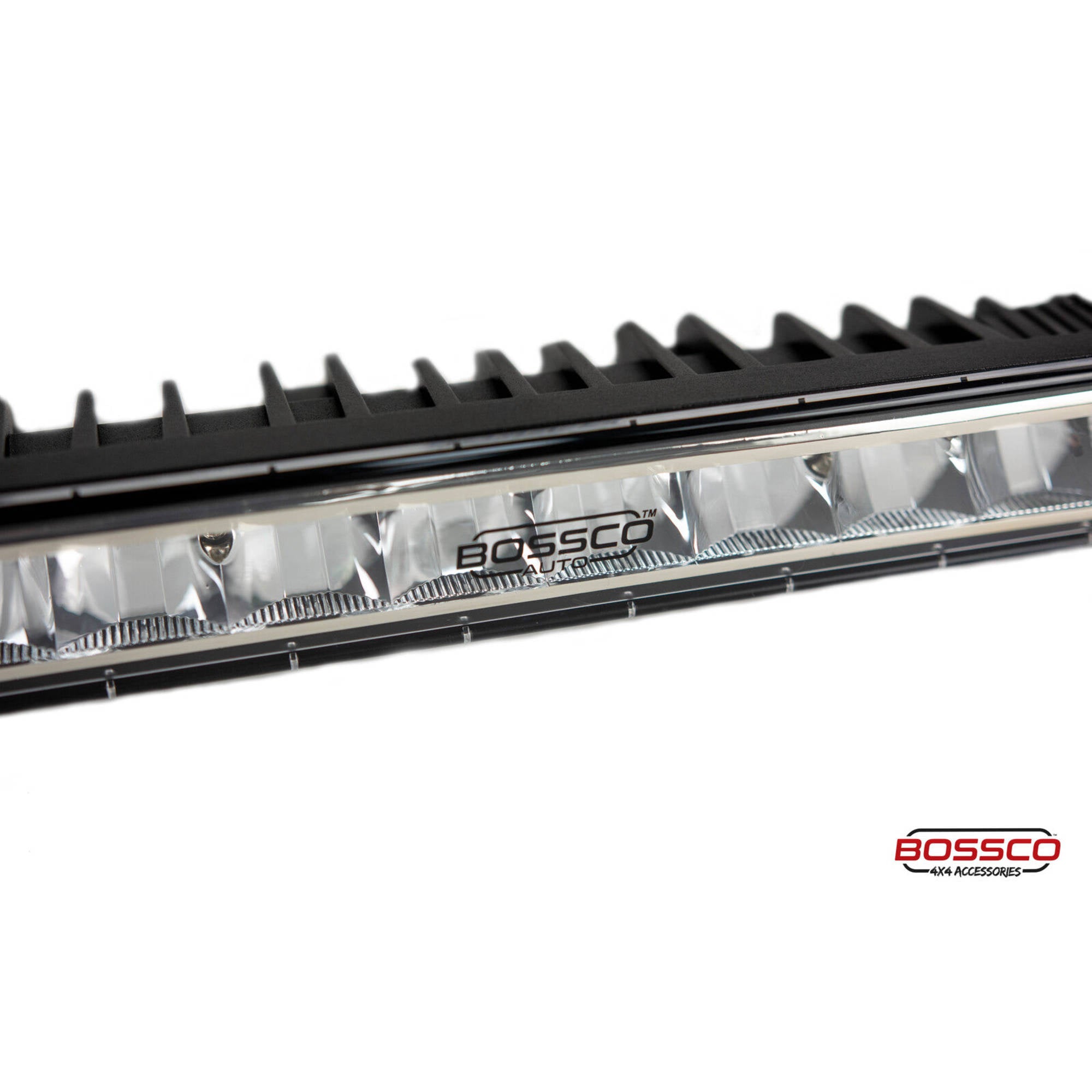4x Modular 10" Single Row LED Light Bars w/ Wiring Harness | 4200 Lumens Each | Fitted with Osram LEDs