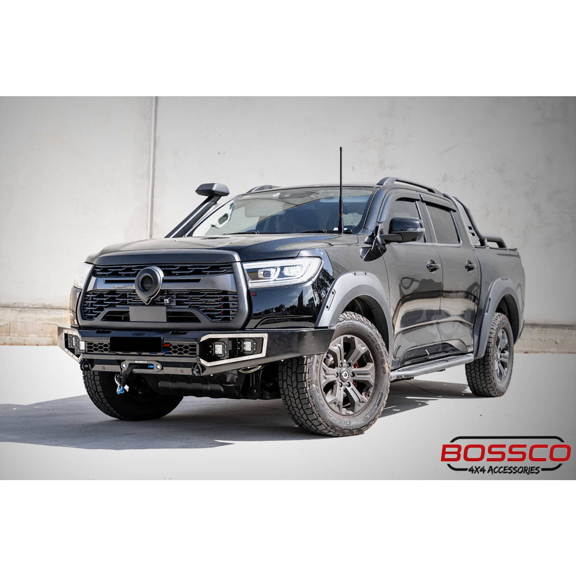 Monster No Loop Full Bumper Replacement Bullbar Suitable For GWM Great Wall Cannon NPW 2020-2025