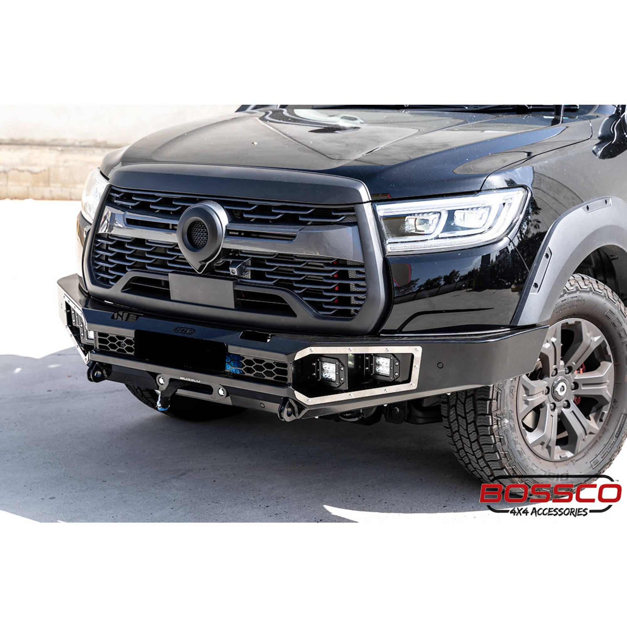 Monster No Loop Full Bumper Replacement Bullbar Suitable For GWM Great Wall Cannon NPW 2020-2025
