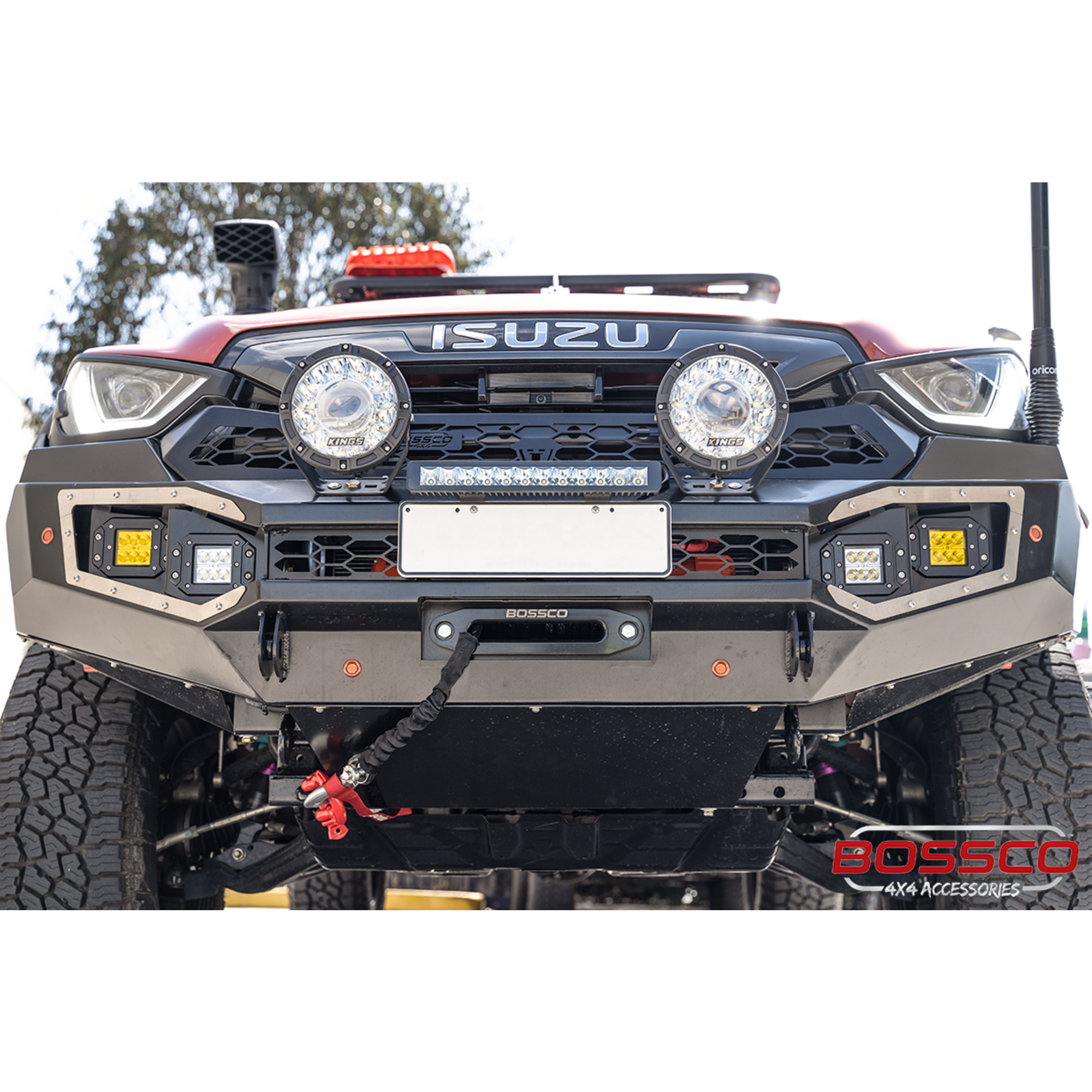 Monster No Loop Bull Bar Suitable For Isuzu Dmax D-Max 2020-2024