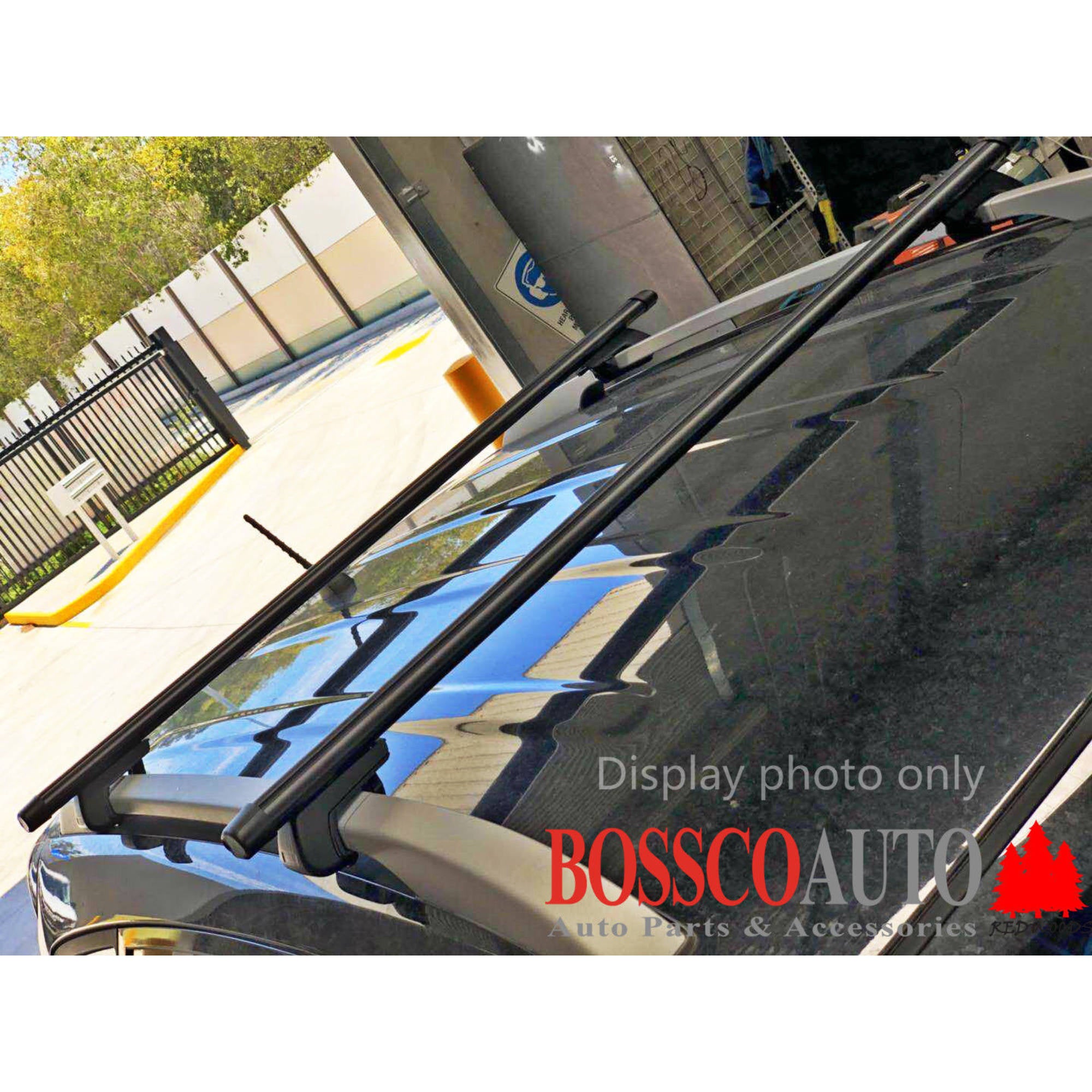 Black Universal 53" Claw-Style Roof Racks Suitable with Roof Rails For Toyota