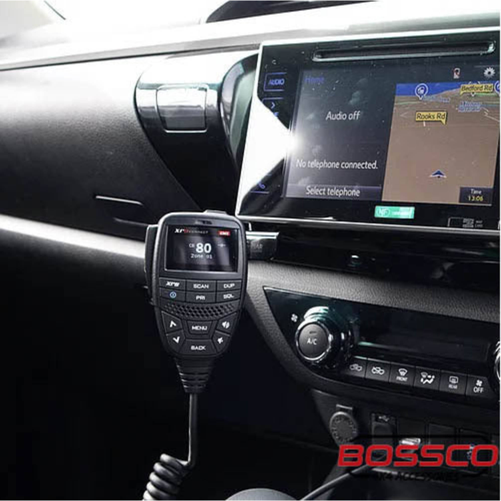 UHF Handpiece/Microphone Bracket for TOYOTA Hilux ( late 2015 -April 2020)