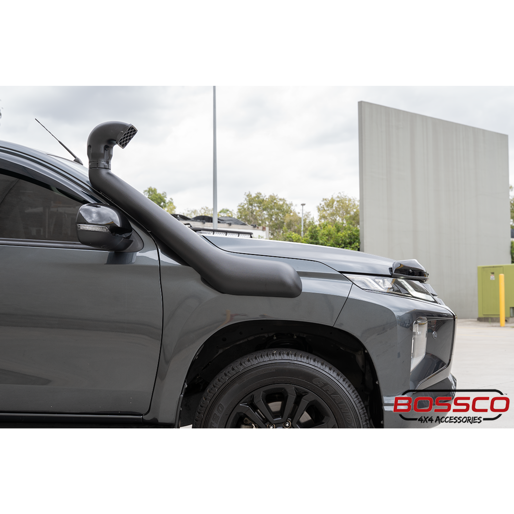 Black Snorkel Air Intake Kit suitable for Mitsubishi Triton MR 2019-2023