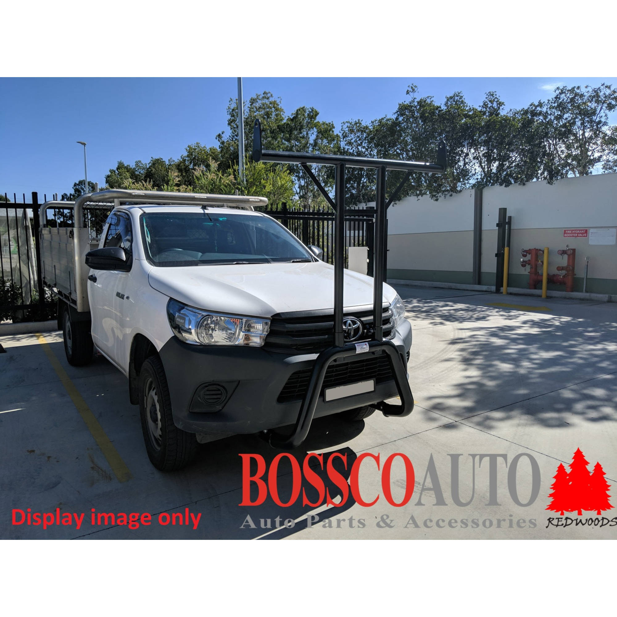 Nudge Bar with 125kg Complianced H-Rack Suitable for Ford Ranger PX MK1 MK2 MK3 2012-2022 | 2wd models only