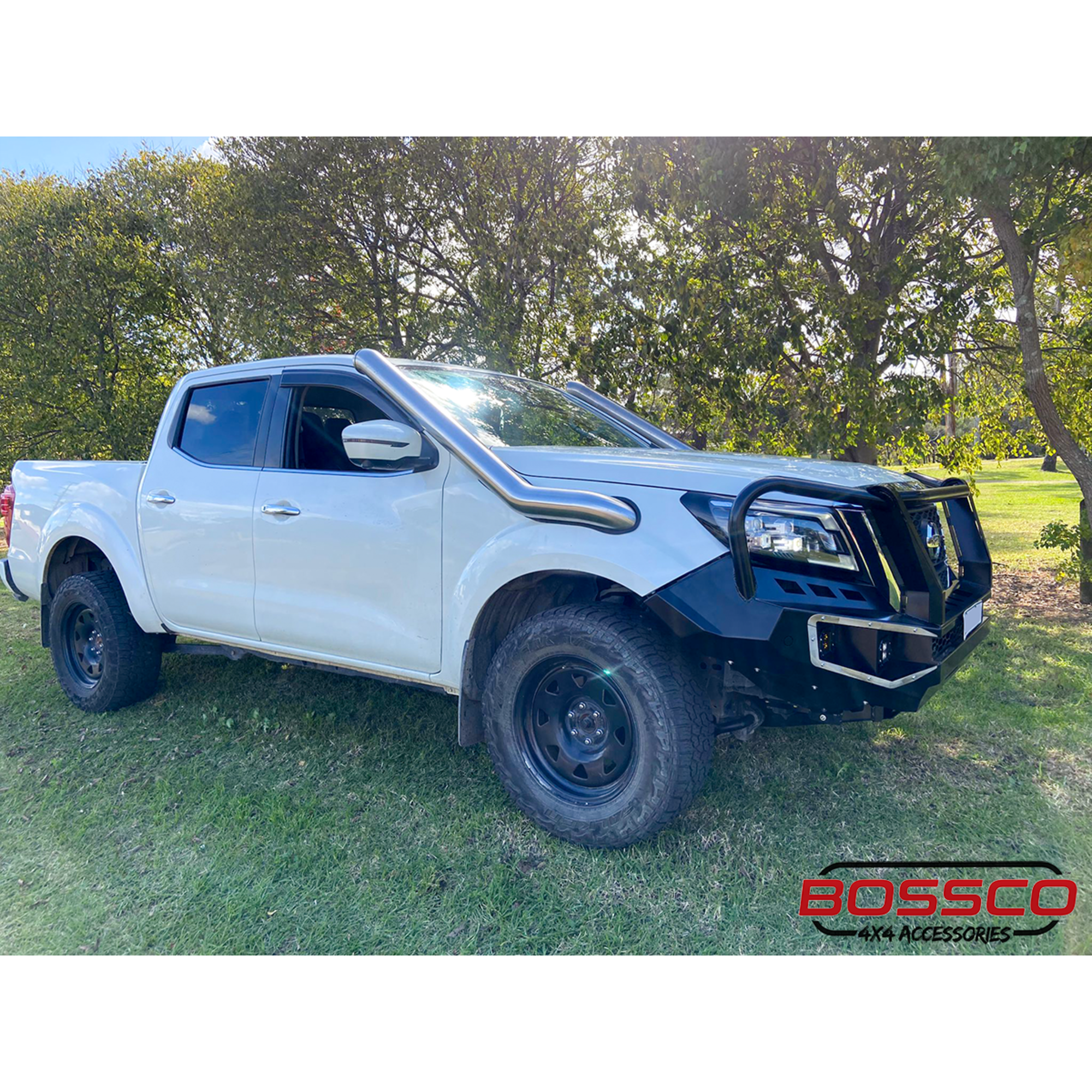 Triple Loop Full Bumper Replacement Bull bar Suitable For Nissan Navara NP300 D23 2021-2025