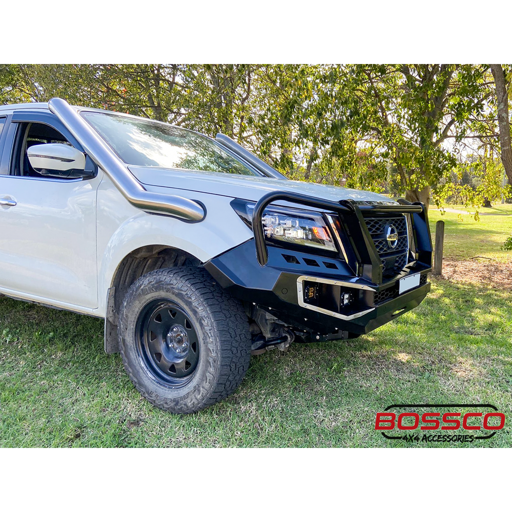 Triple Loop Full Bumper Replacement Bull bar Suitable For Nissan Navara NP300 D23 2021-2025