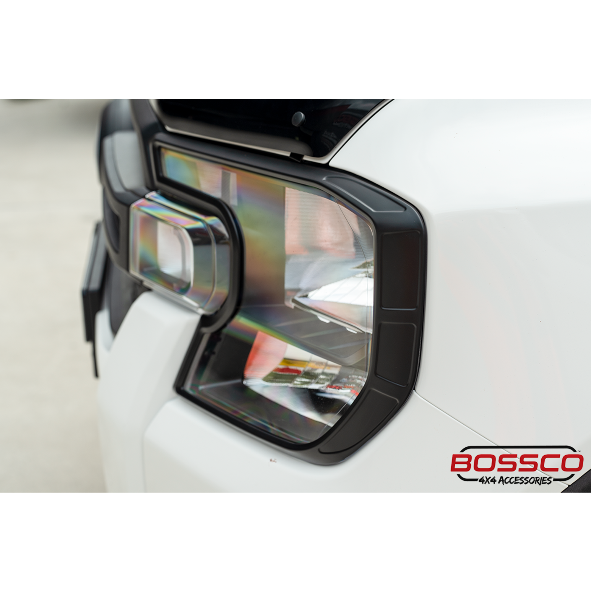 Front Black Headlight Head Light Trim Covers Suitable For NEXT GEN Ford Ranger XL XLS 2022-2025
