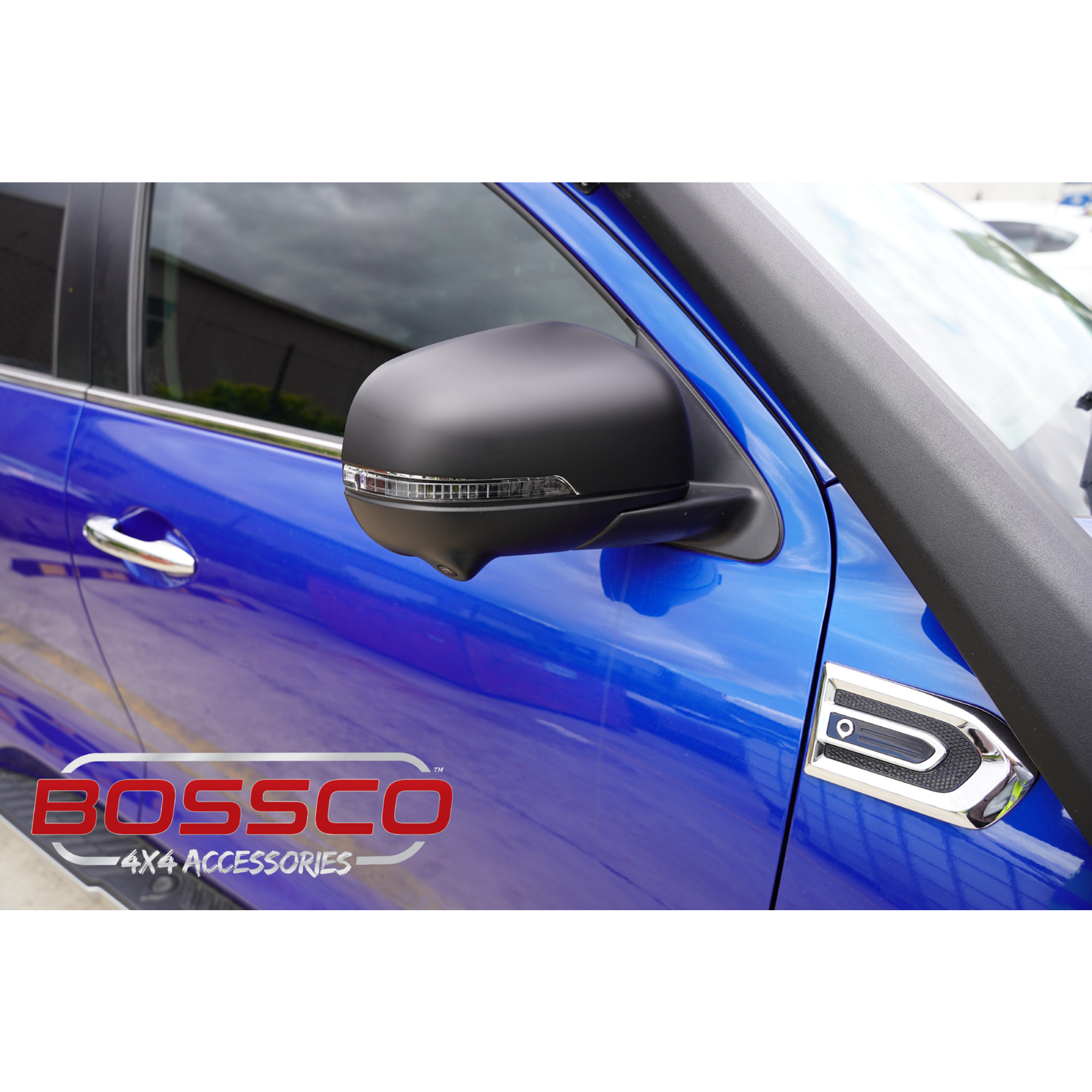 BLACKOUT Side Mirror Covers Protectors Suitable For GWM Cannon 2020-2025