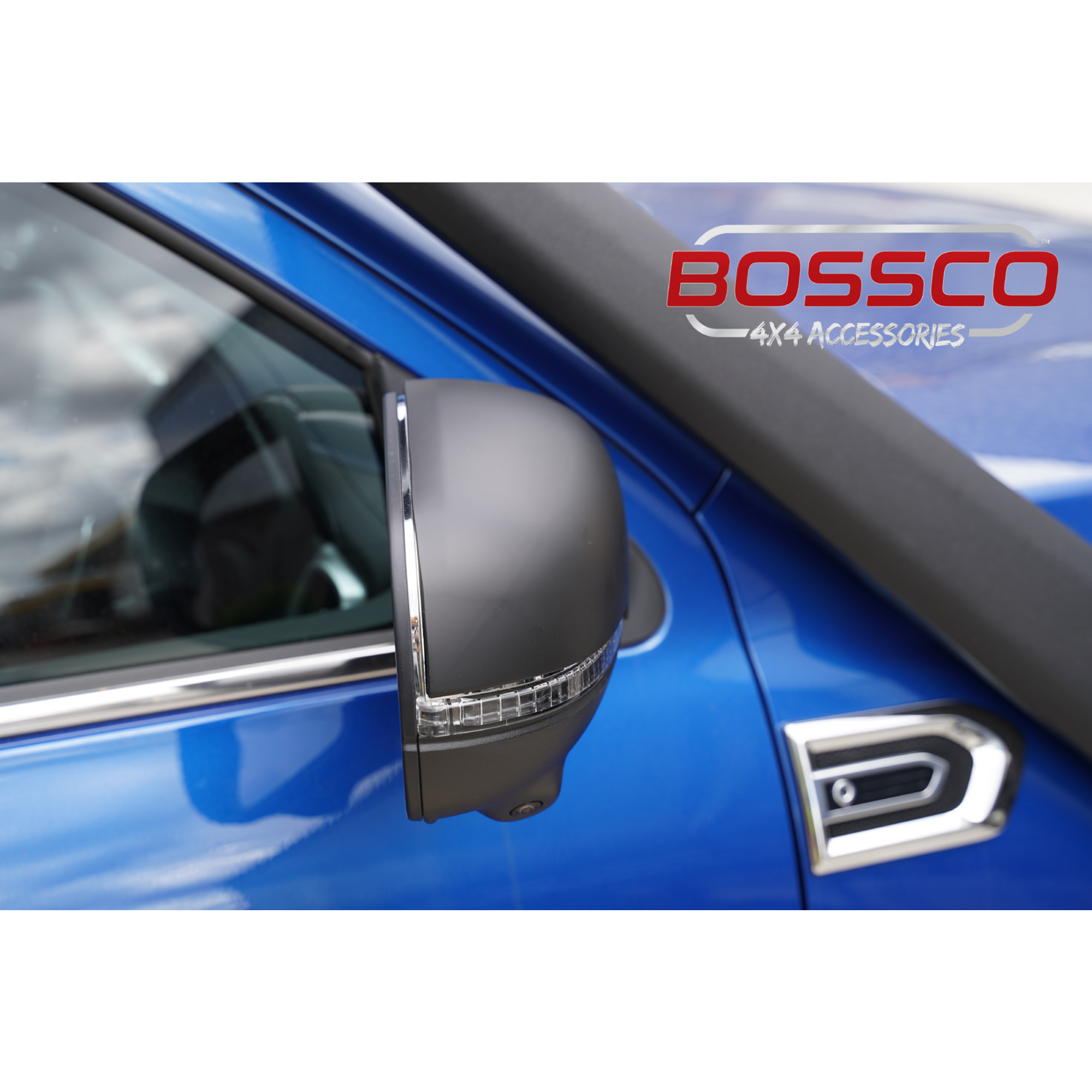 BLACKOUT Side Mirror Covers Protectors Suitable For GWM Cannon 2020-2025