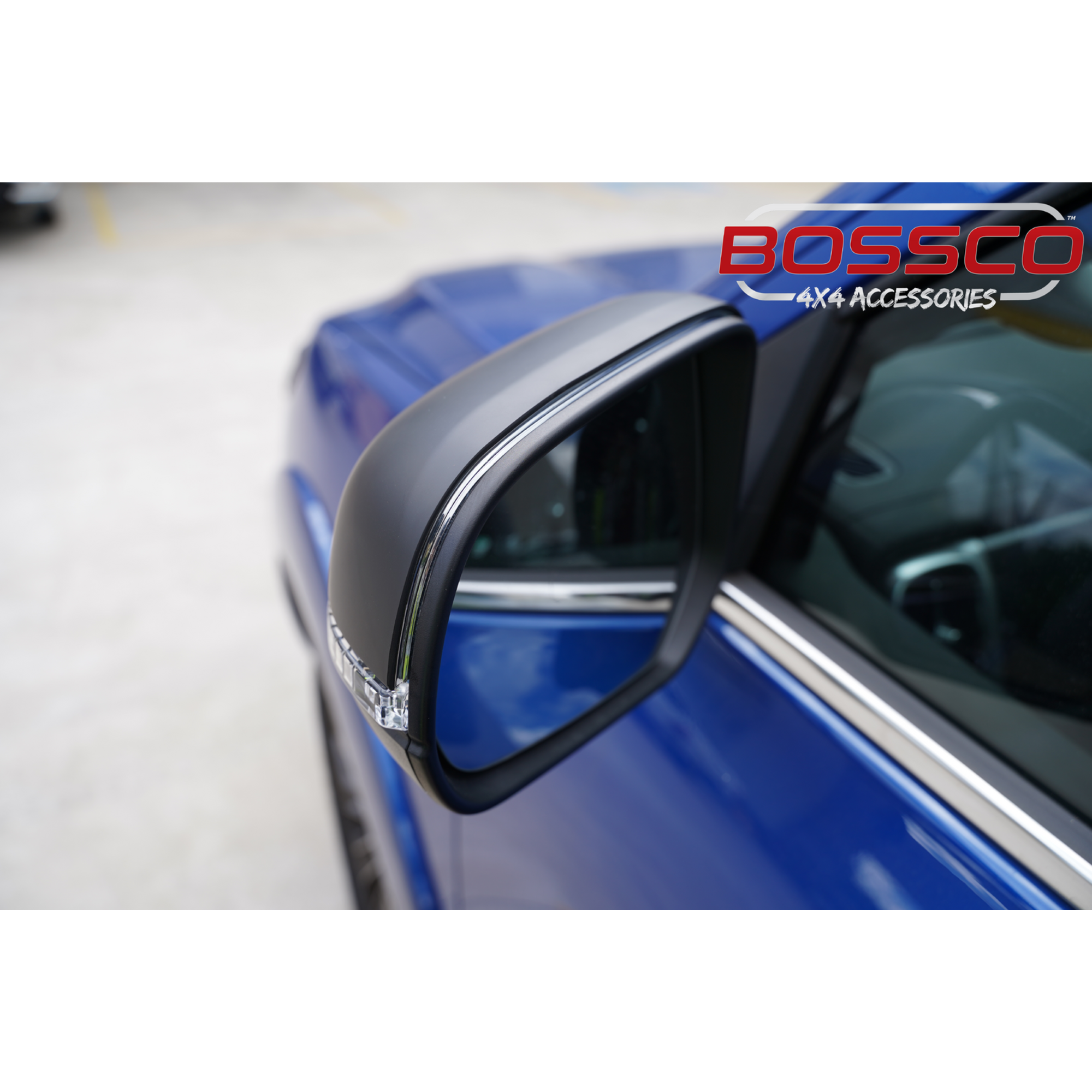 BLACKOUT Side Mirror Covers Protectors Suitable For GWM Cannon 2020-2025