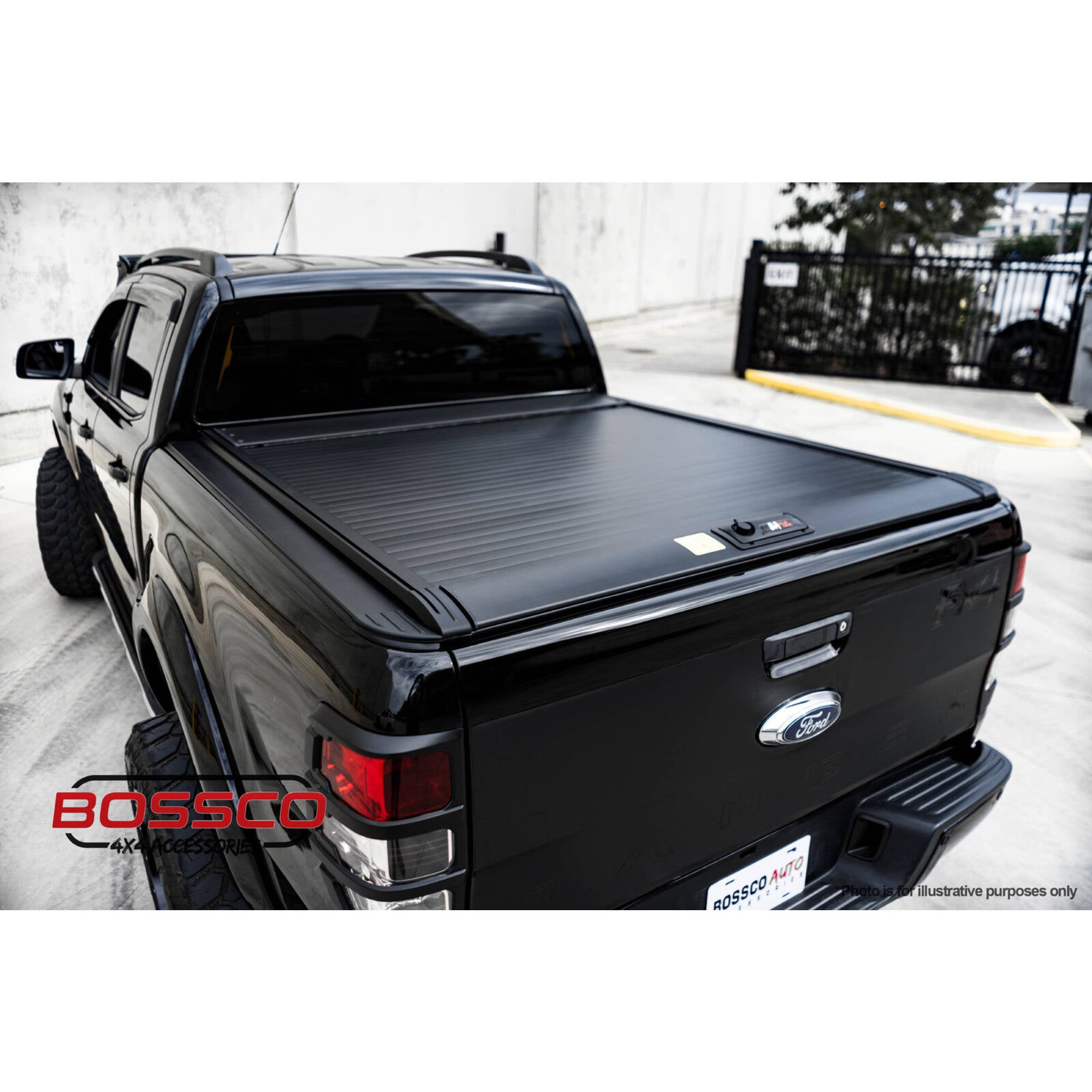 Electric Retractable Roller Shutter Tonneau Lid Suitable For Ford Ranger Raptor X 2017-2022