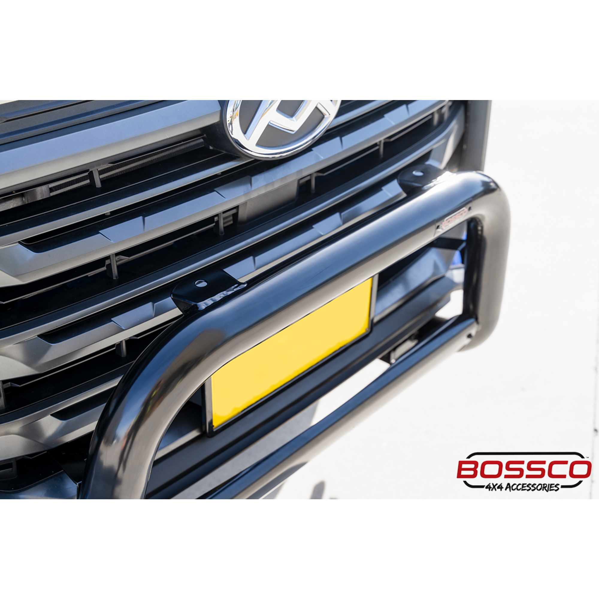 Black Nudge bar With Skid Plate Suitable for LDV T60 Max 2021-2025