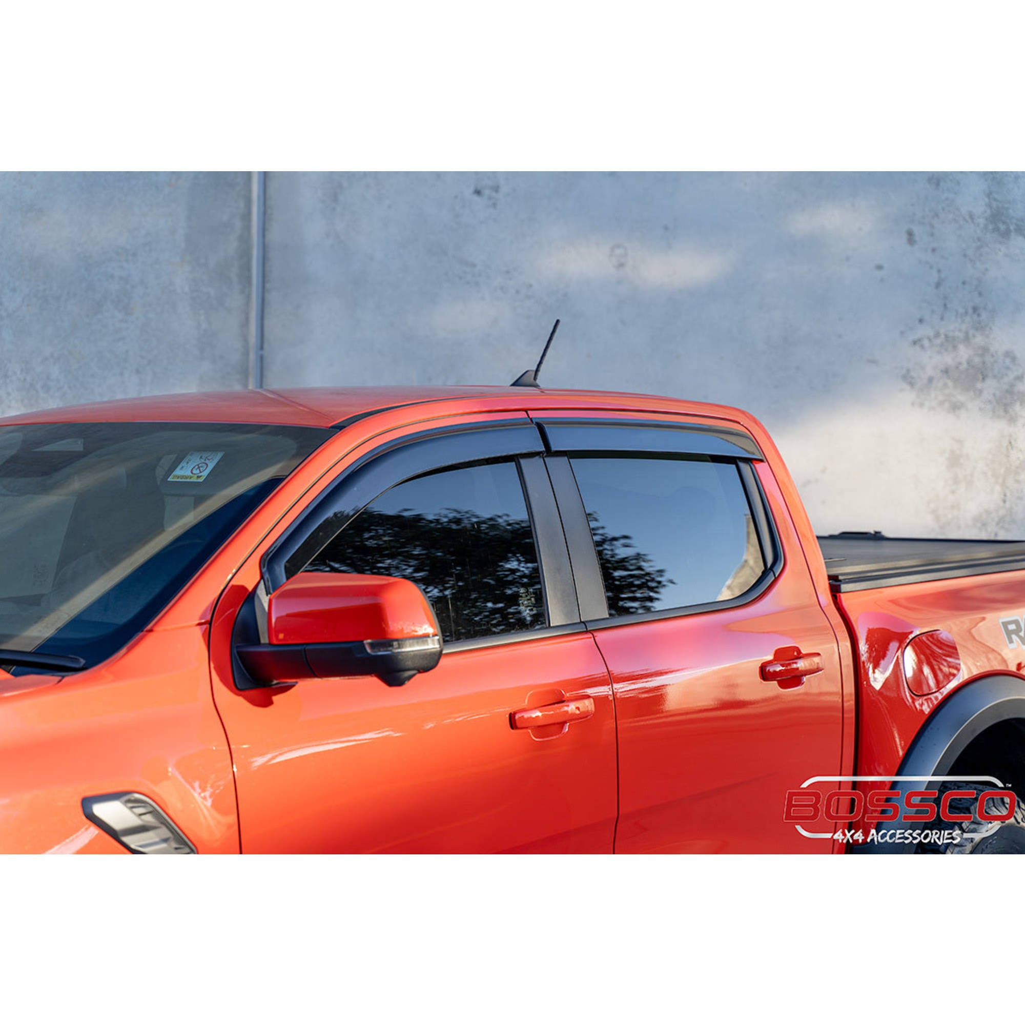 Weathershields Window Visors Suitable For NEXT GEN Ford Ranger RAPTOR 2022-2025