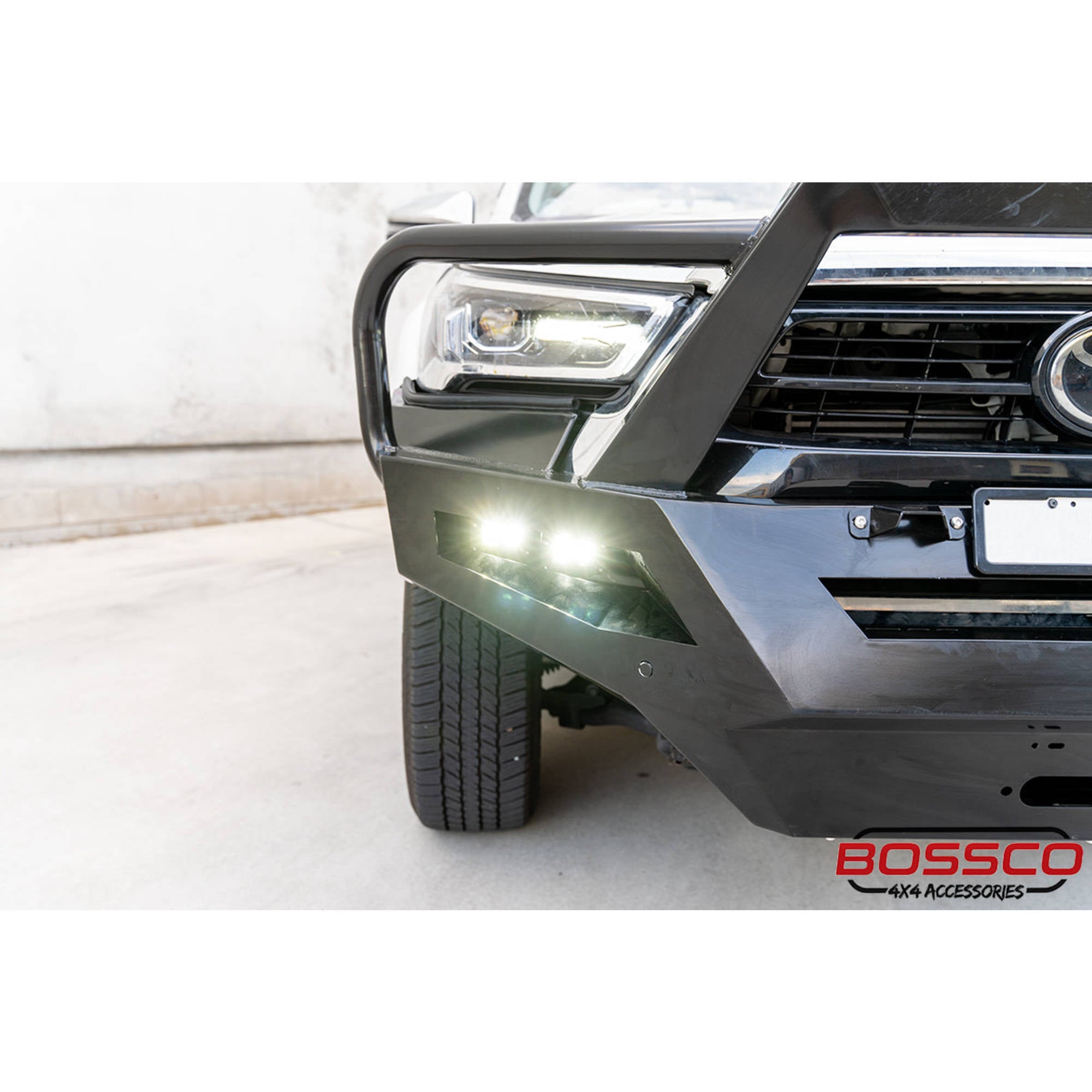 BOSSCO BULLBAR Bumper Replacement Bull bar Suitable For Toyota Hilux N80 2020-2023