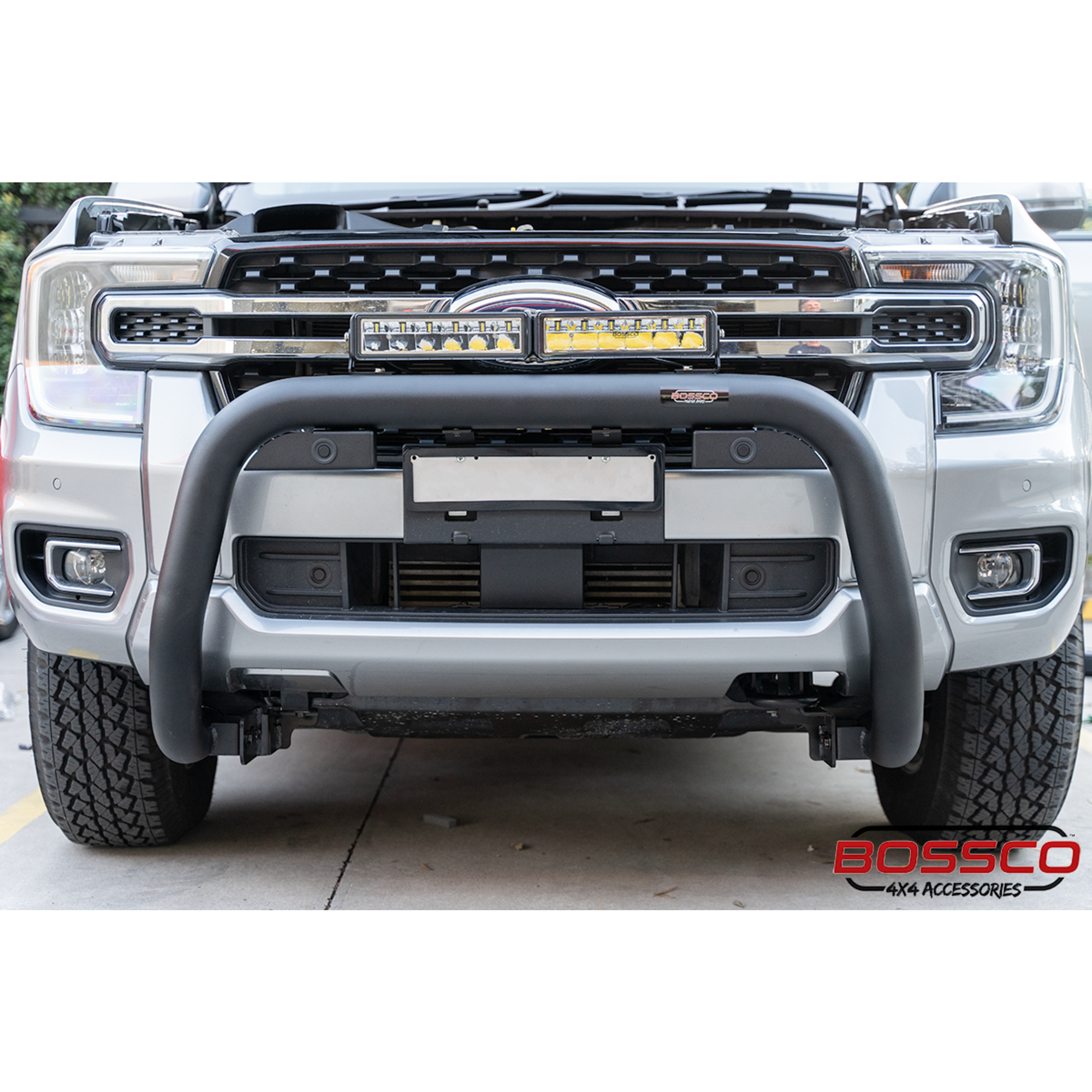 Sensor Compatible Black Nudge Bar Suitable For NEXT GEN Ford Ranger 2022-2025