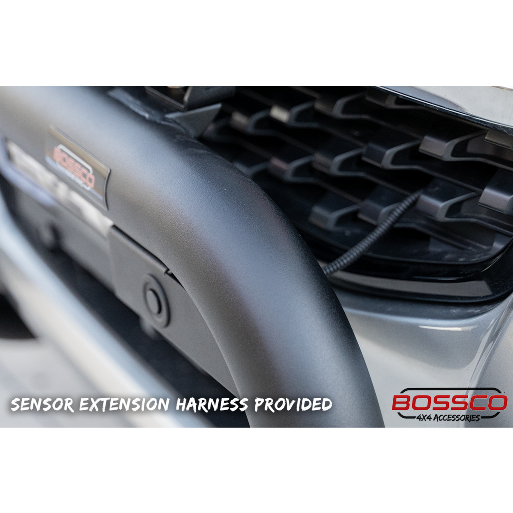 Sensor Compatible Black Nudge Bar Suitable For NEXT GEN Ford Ranger 2022-2025