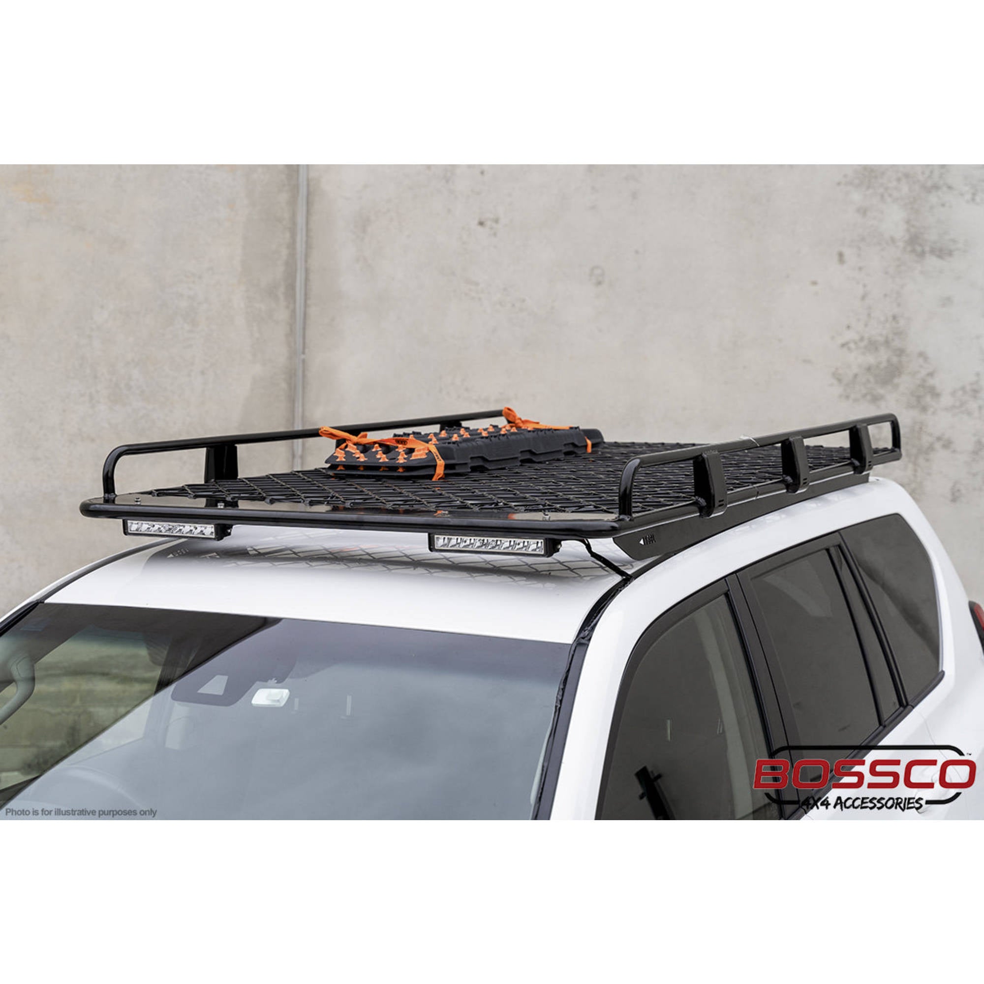Aluminum Mesh Roof Platforms Suitable For Toyota Landcruiser 150s 2010-2023