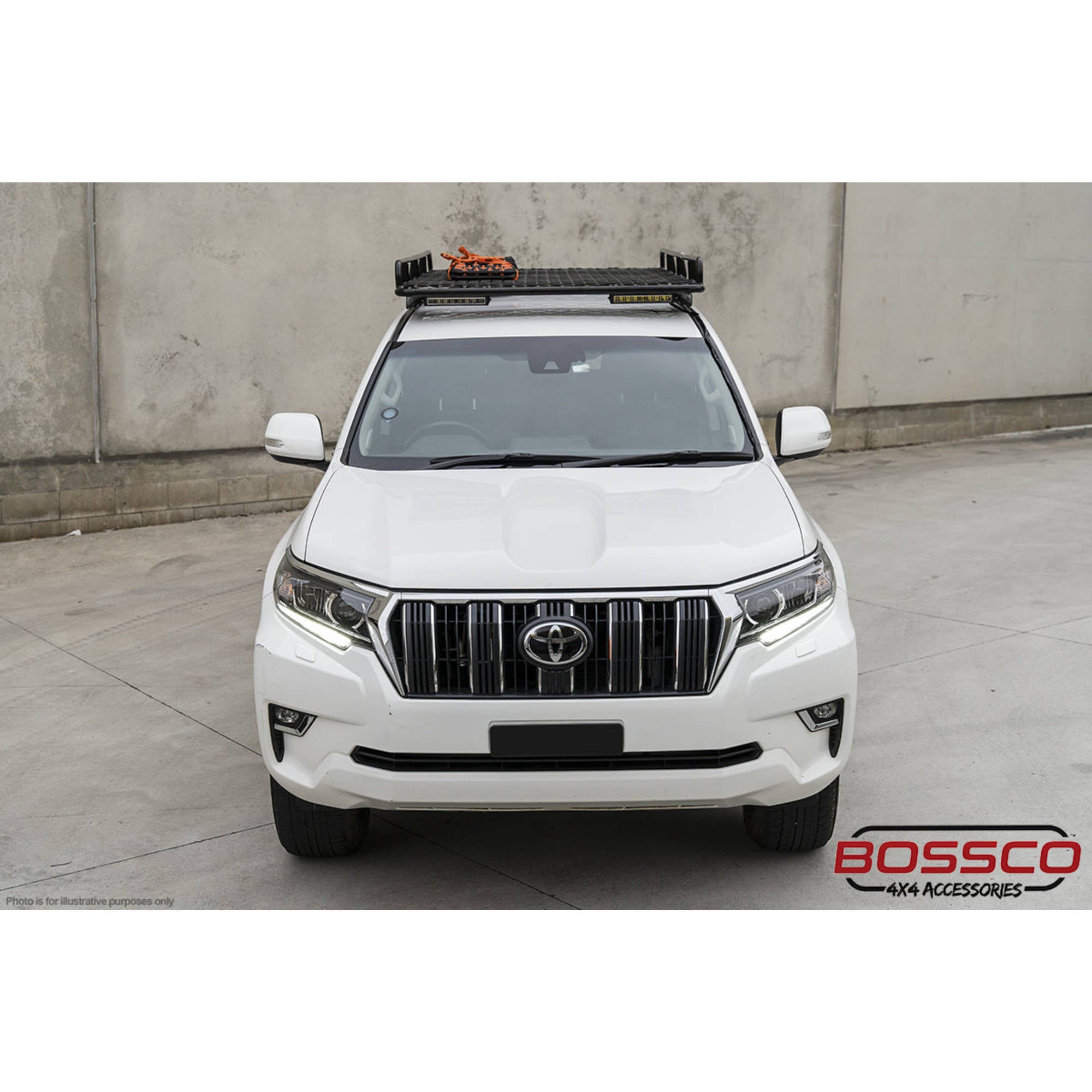 Aluminum Mesh Roof Platforms Suitable For Toyota Landcruiser 150s 2010-2023