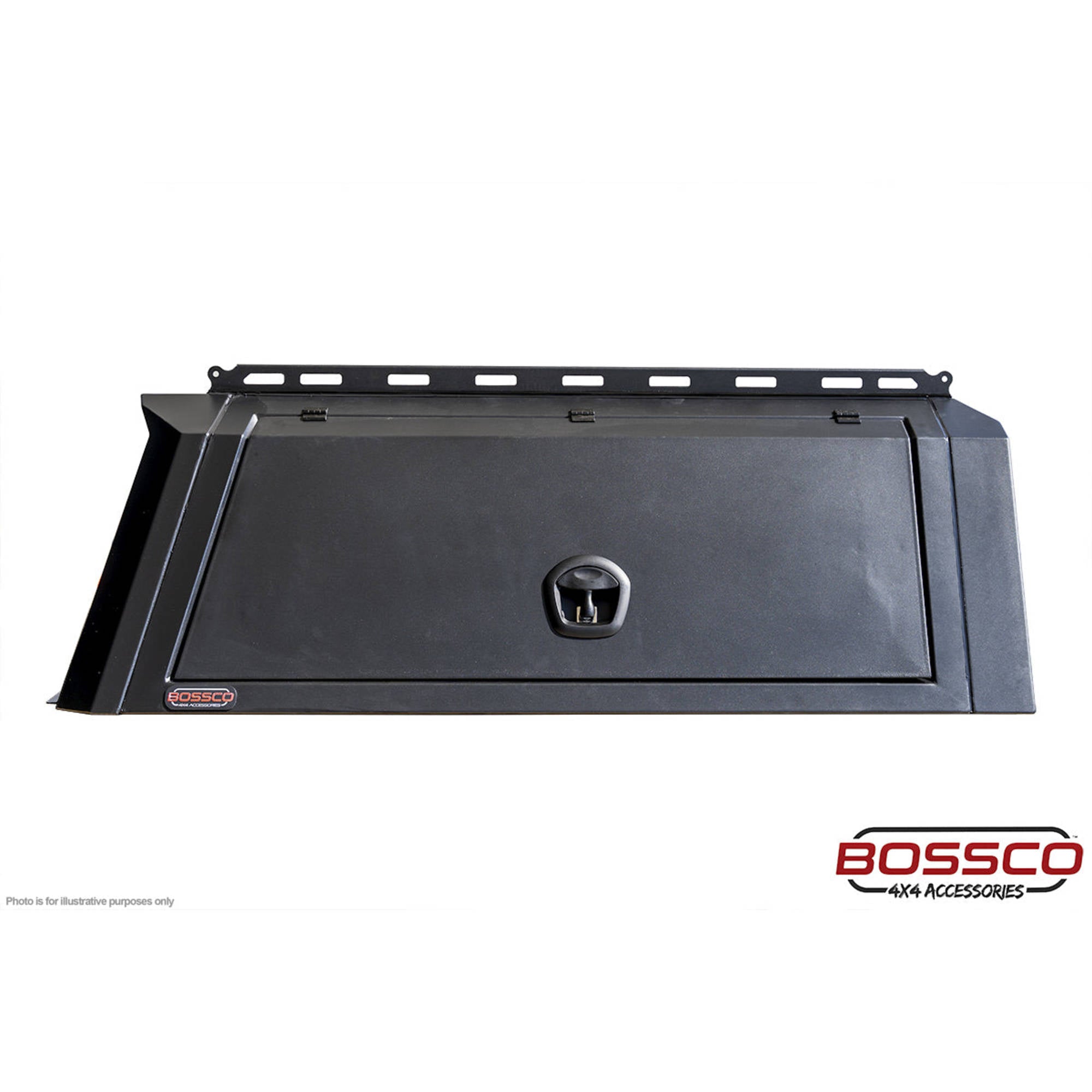 Premium BCX-R Black Aluminium Tub Canopy for NEXT GEN Ford Ranger 2022+ w/ Central Locking Doors
