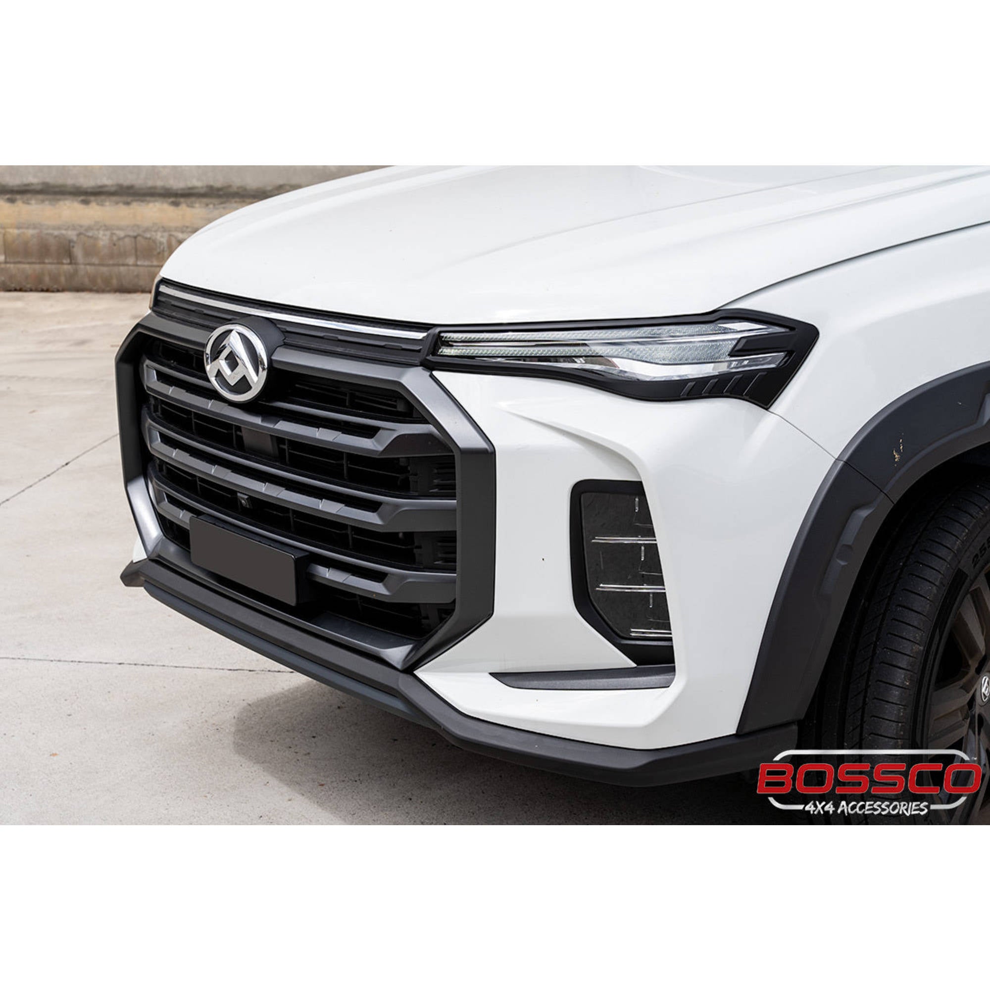 Front Black Headlight Head Light Trim Covers Suitable For LDV T60 Max 2021-2025
