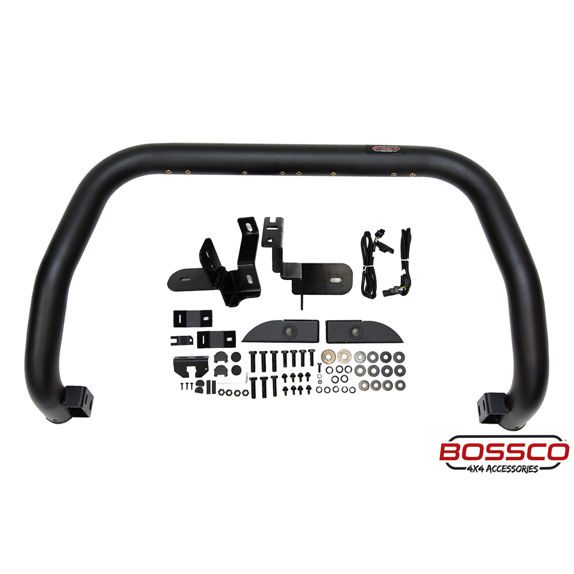 Sensor Compatible Black Nudge Bar Suitable For NEXT GEN Volkswagen Amarok 2022-2025 - test fit required