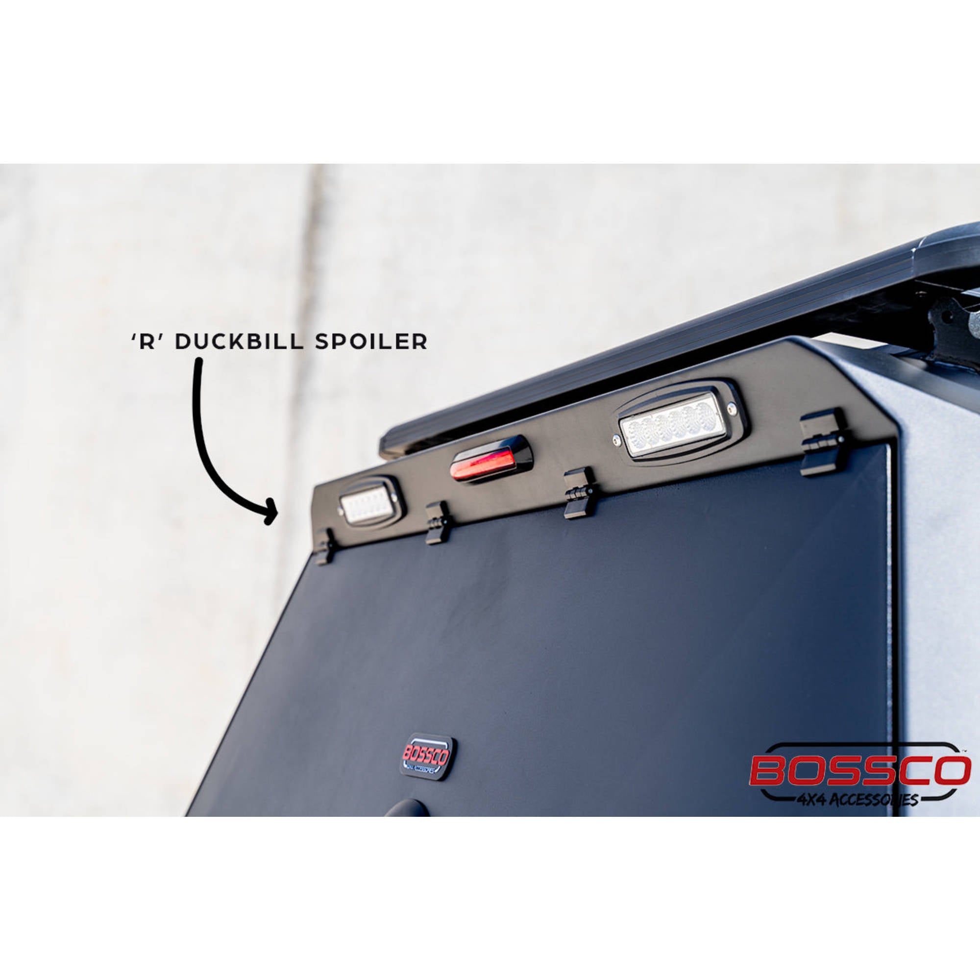 BCX-R Black Aluminium Tub Canopy for Toyota Hilux N80 SR | Workmate J Deck 2015-2024