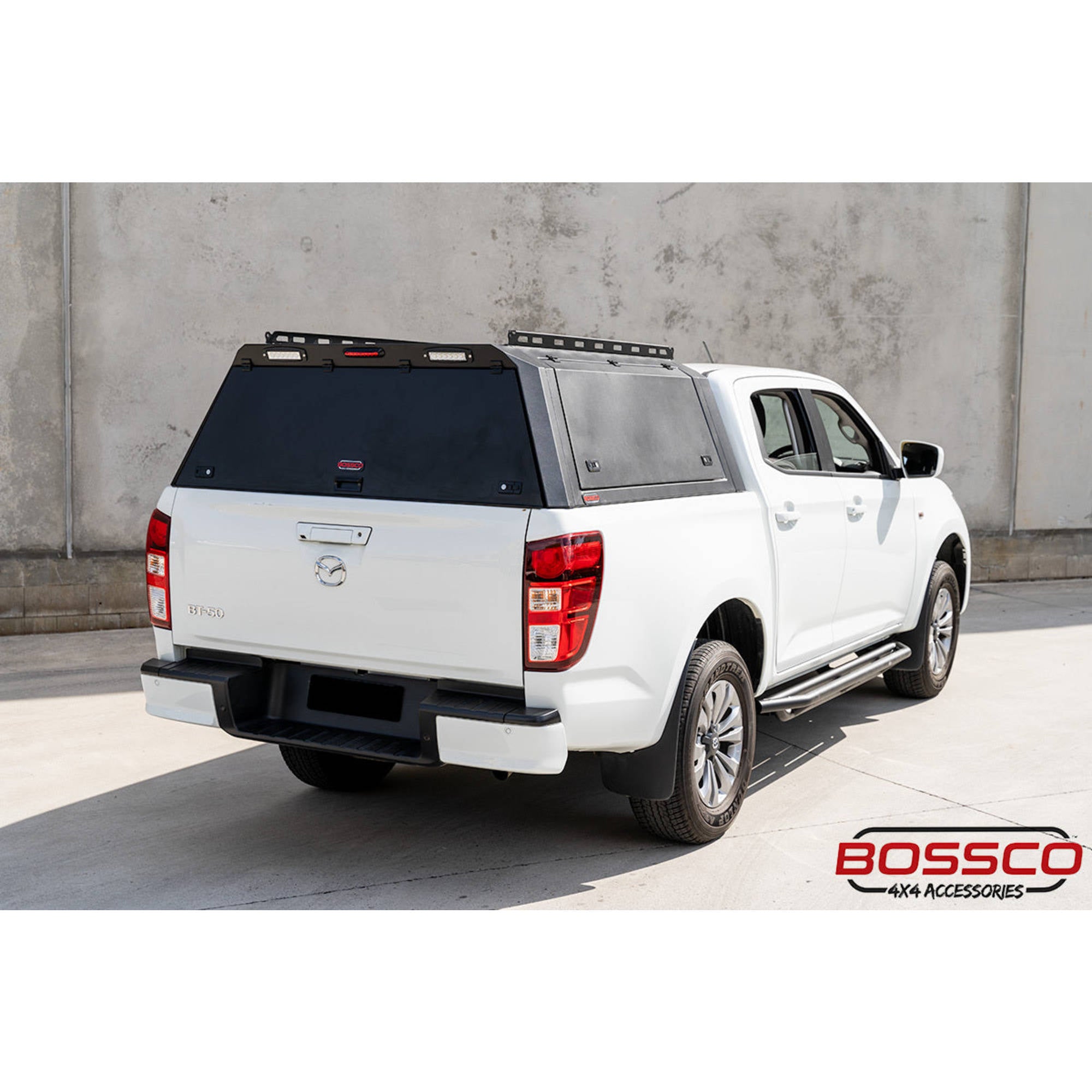 BCX-R Black Aluminium Tub Canopy for Mazda BT-50 BT50 TF 2020-2025