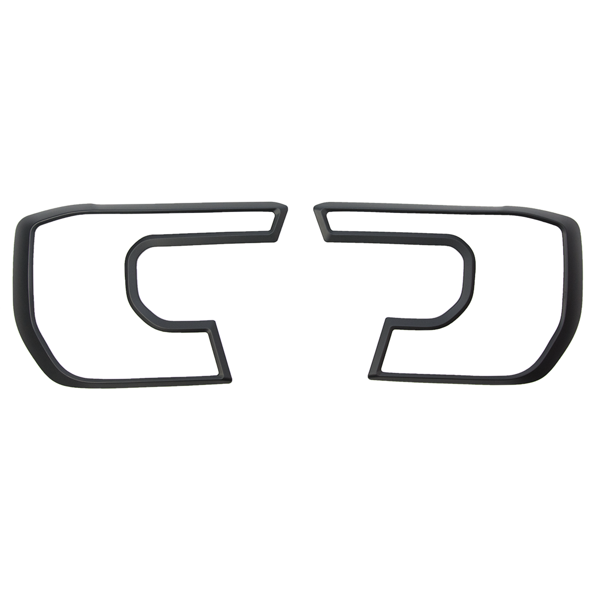 Front Black Headlight Head Light Trim Covers Suitable For NEXT GEN Ford Everest 2022-2025