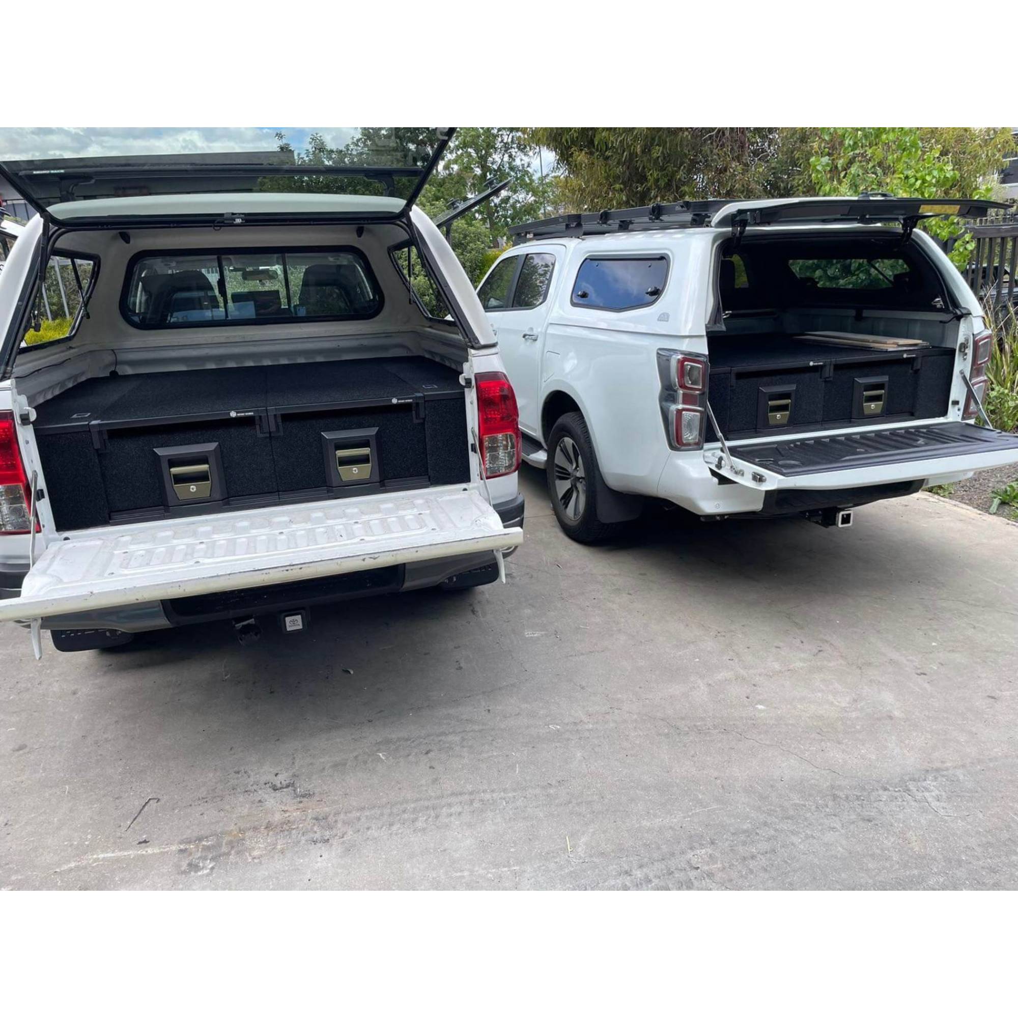 Dual Drawer Ute Tub Drawer System for Holden Colorado RG 2012-2022