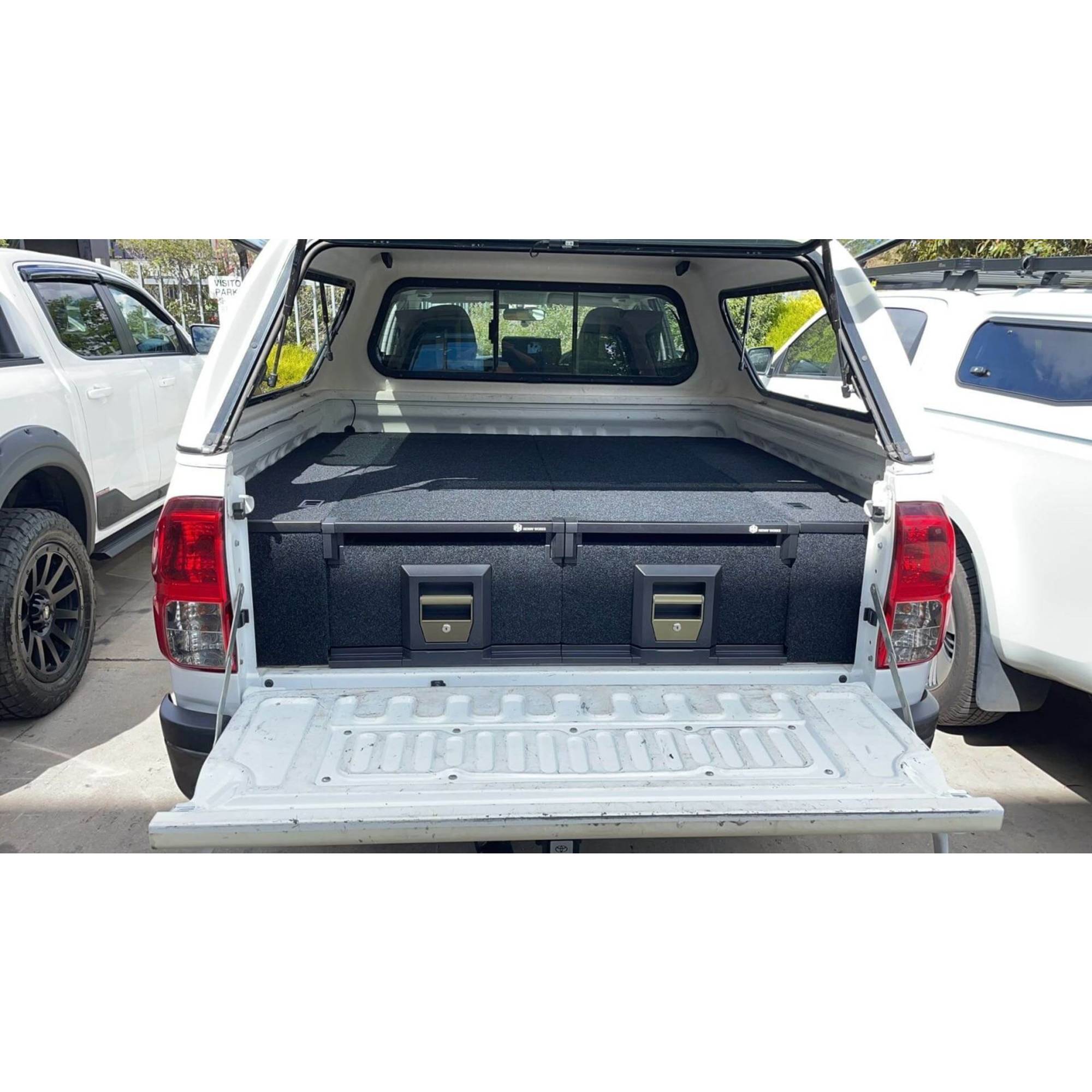 Dual Drawer Ute Tub Drawer System for Toyota Hilux 2015+ A DECK
