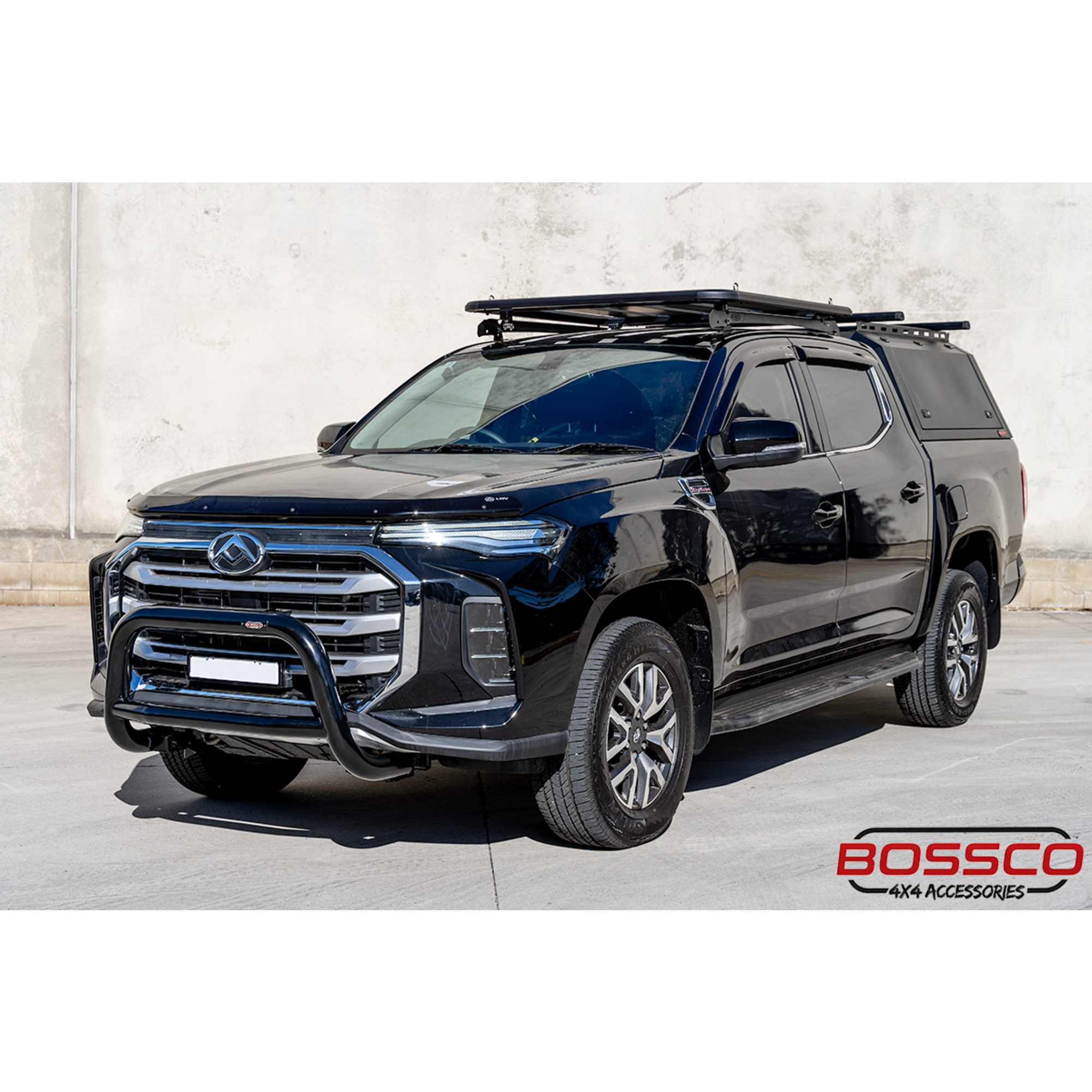 Black Nudge Bar suitable for LDV T60 Max 2021-2025