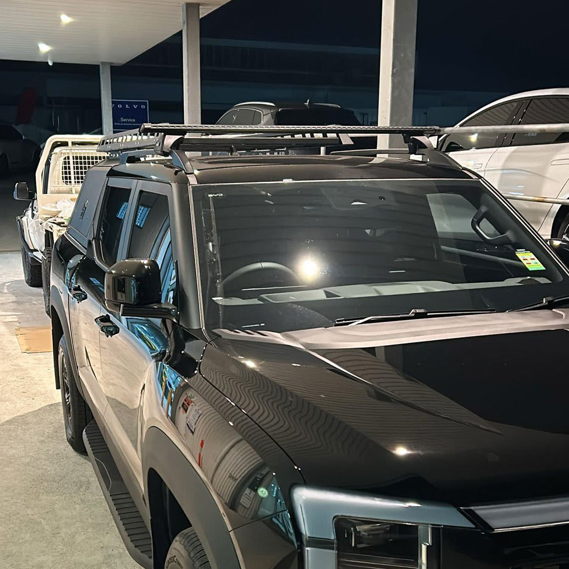 Yakima Heavy Duty Roof Rack Kit for BYD Shark 6 4 Door Ute Nov 2024 - 2025 (Raised Rails)