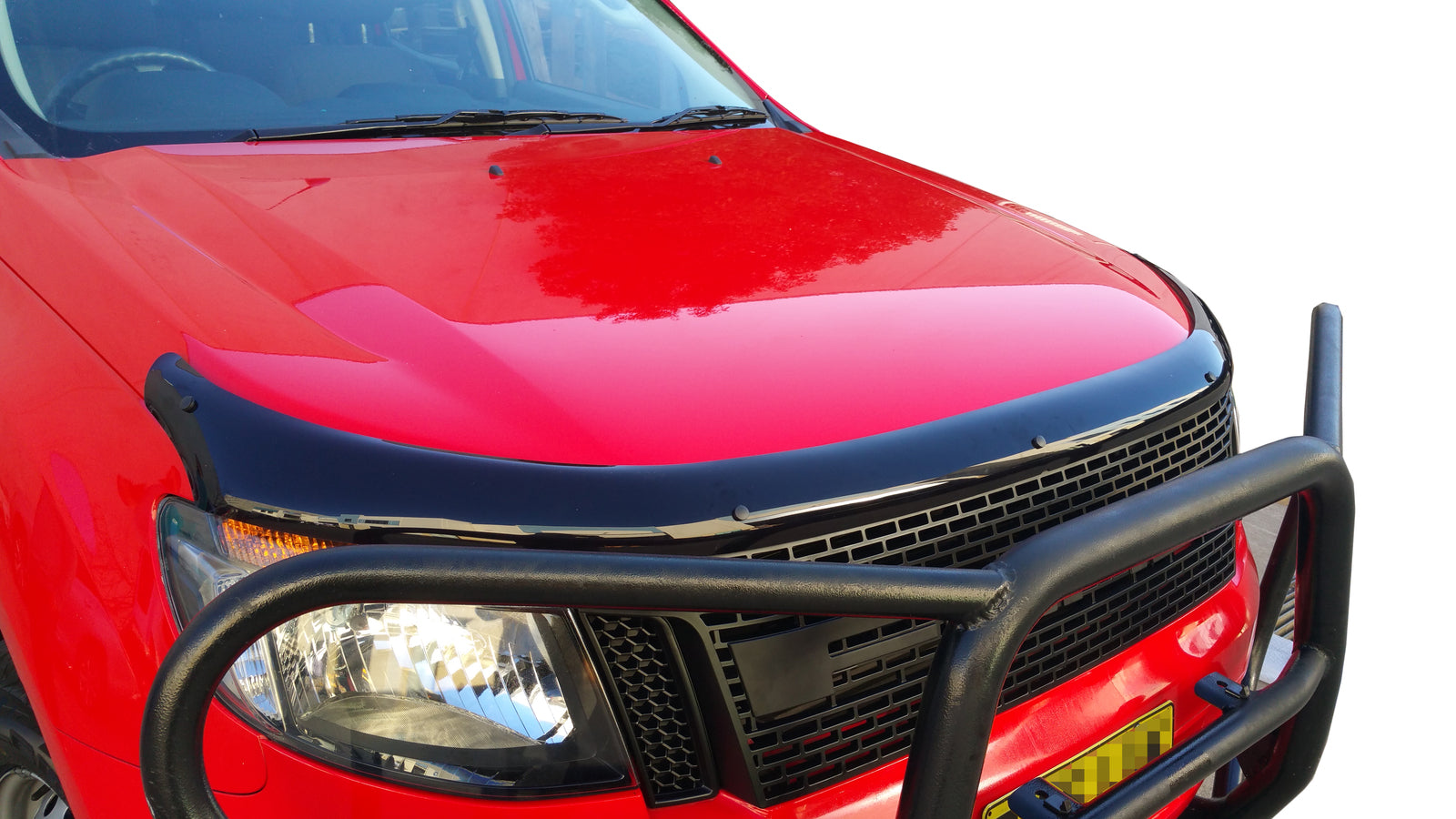 Weathershields Window Visors and Bonnet Protector Suitable for Ford Ranger 2012-2015