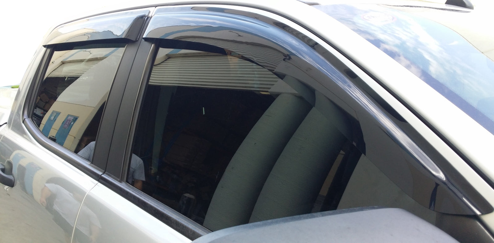 Tinted Weather shield Window Visors suitable for Ford Ranger PX MKII/MKIII 2015-2018