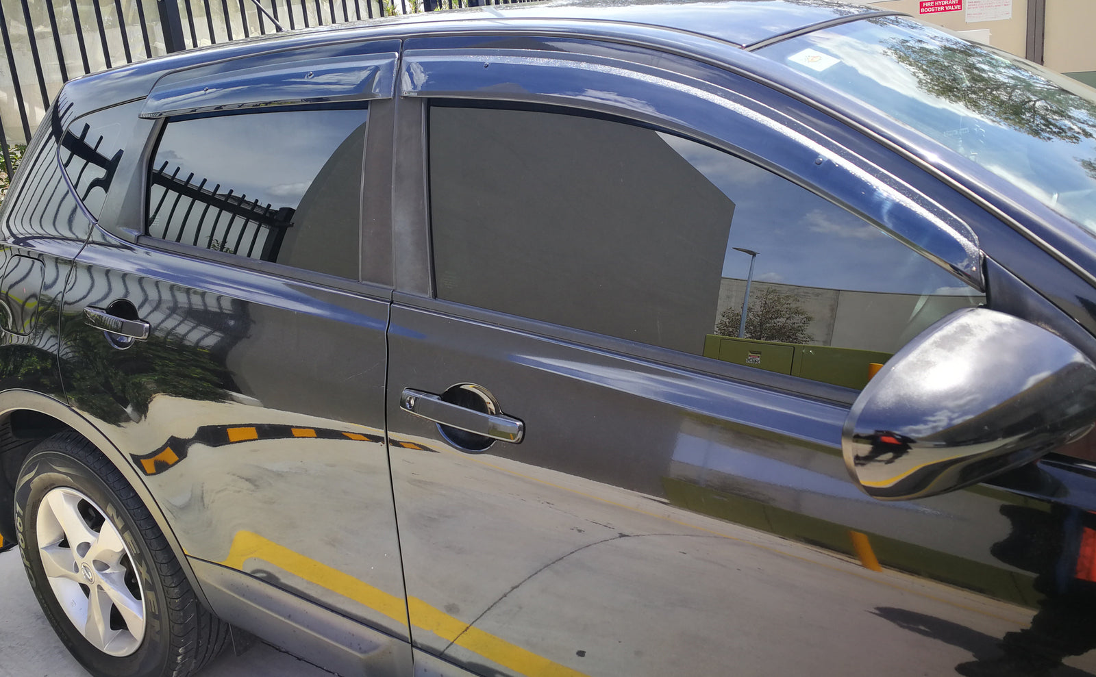 Weathershields suitable for Nissan Dualis 2007-2013