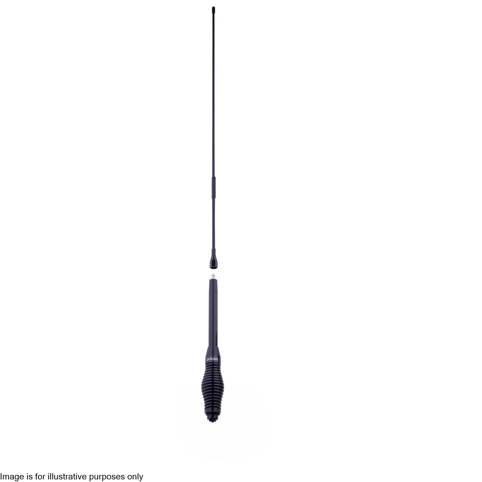 ORICOM 6.5dbi High Gain Fiber Glass Antenna UHF CB Radio UNIDEN GME ANU220 BLACK