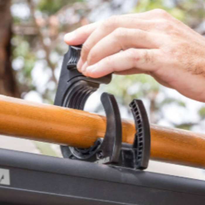 4x4 shovel mount holder