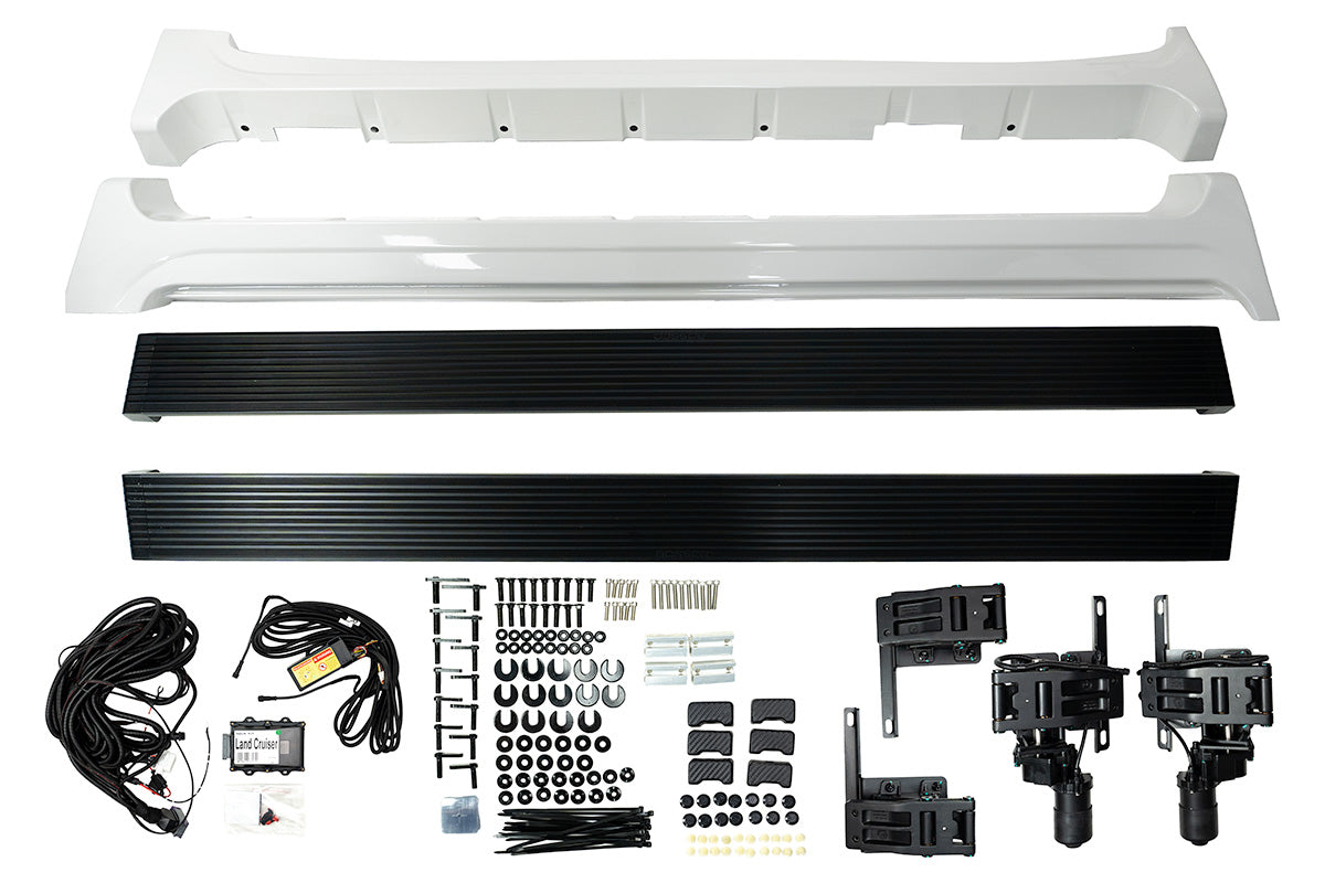 BCE-Board Electric Retractable Side Steps Suitable For Toyota Land Cruiser 200 Series 2008–2021