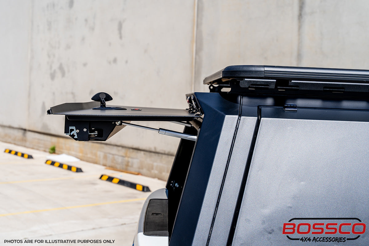 BCX-R Black Aluminium Tub Canopy for GWM Cannon Alpha LUX ULTRA HYBRID 2024 - ON