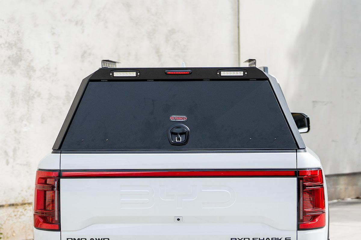 BCX-R Black Aluminium Tub Canopy for BYD Shark 6 2025+