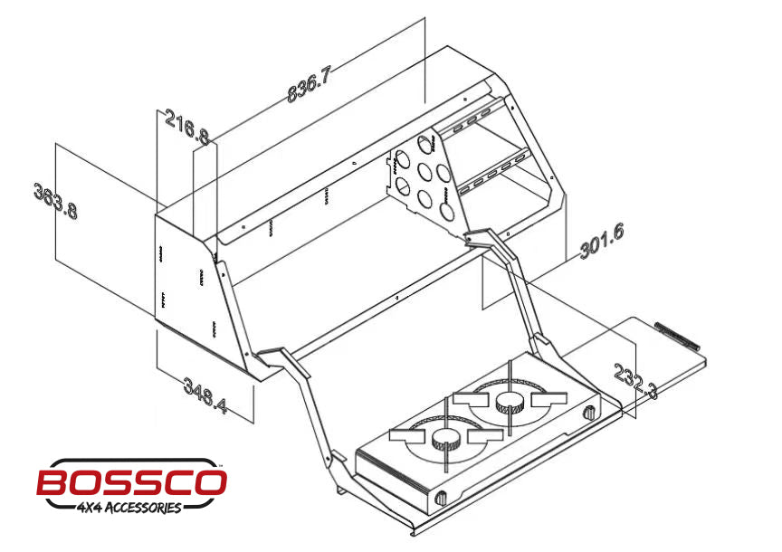 BCX Canopy Modular Storage Units