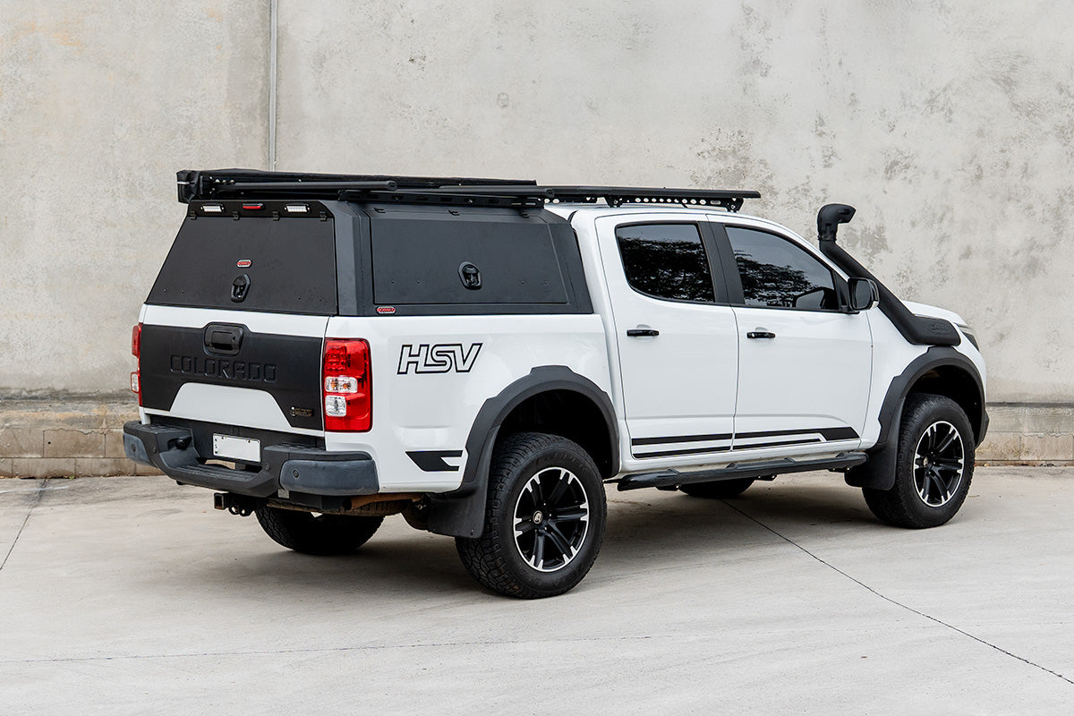 BCX-R Black Aluminium Tub Canopy for Holden Colorado RG Series 2012-2020