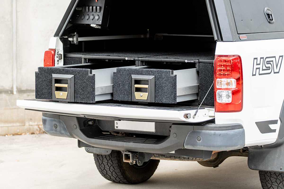 Dual Drawer Ute Tub Drawer System for Holden Colorado RG 2012-2022