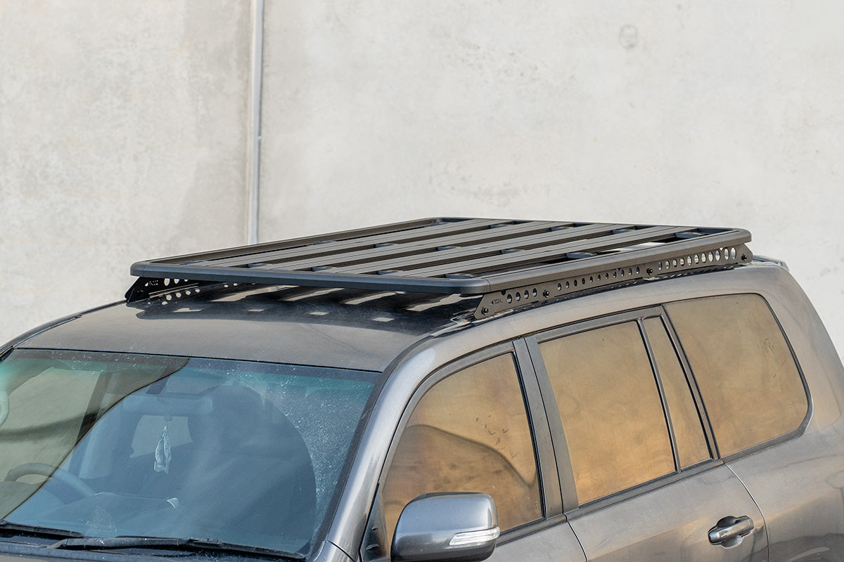 1.8m Aluminium Flat Roof Platform With Backbone Brackets Suitable For Toyota Landcruiser 200s 2007-2022