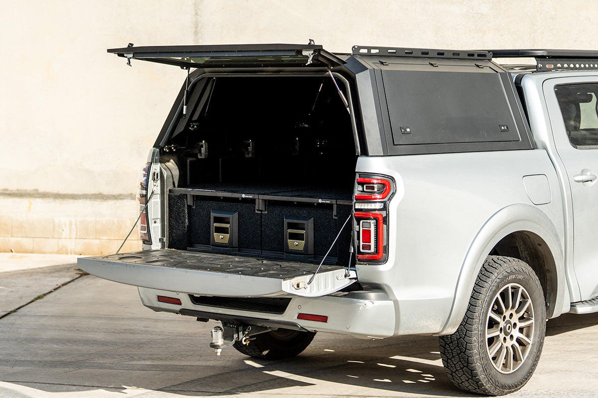 Dual Drawer Ute Tub Drawer System for GWM Cannon 2022-2024