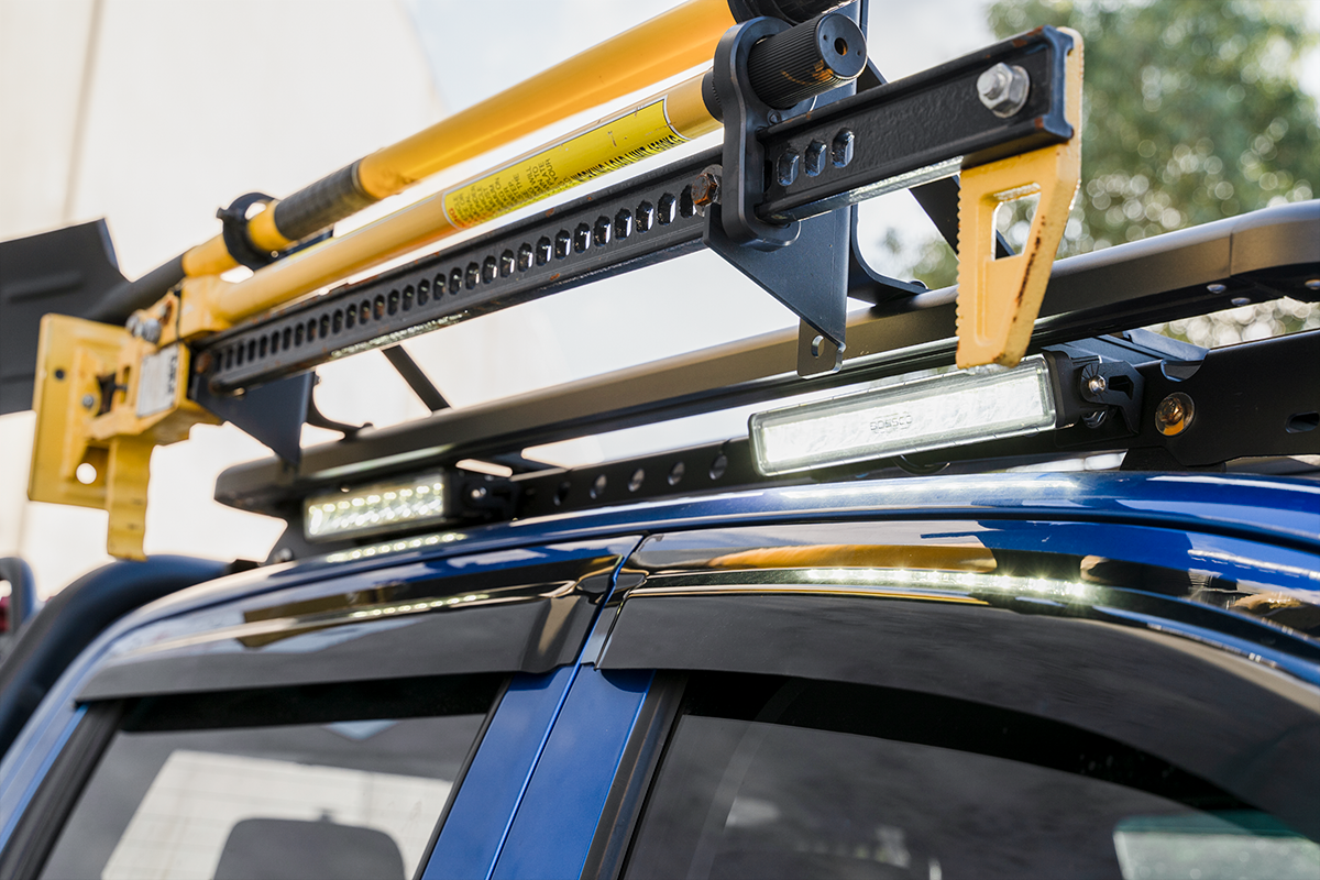 Jack and Shovel Holder Bracket Suitable For Aluminium Flat Platforms (20810)