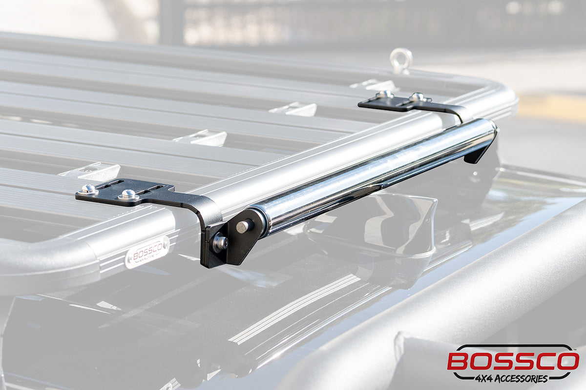 59cm Stainless Steel Ladder Roller Bracket for Roof Racks and Platforms