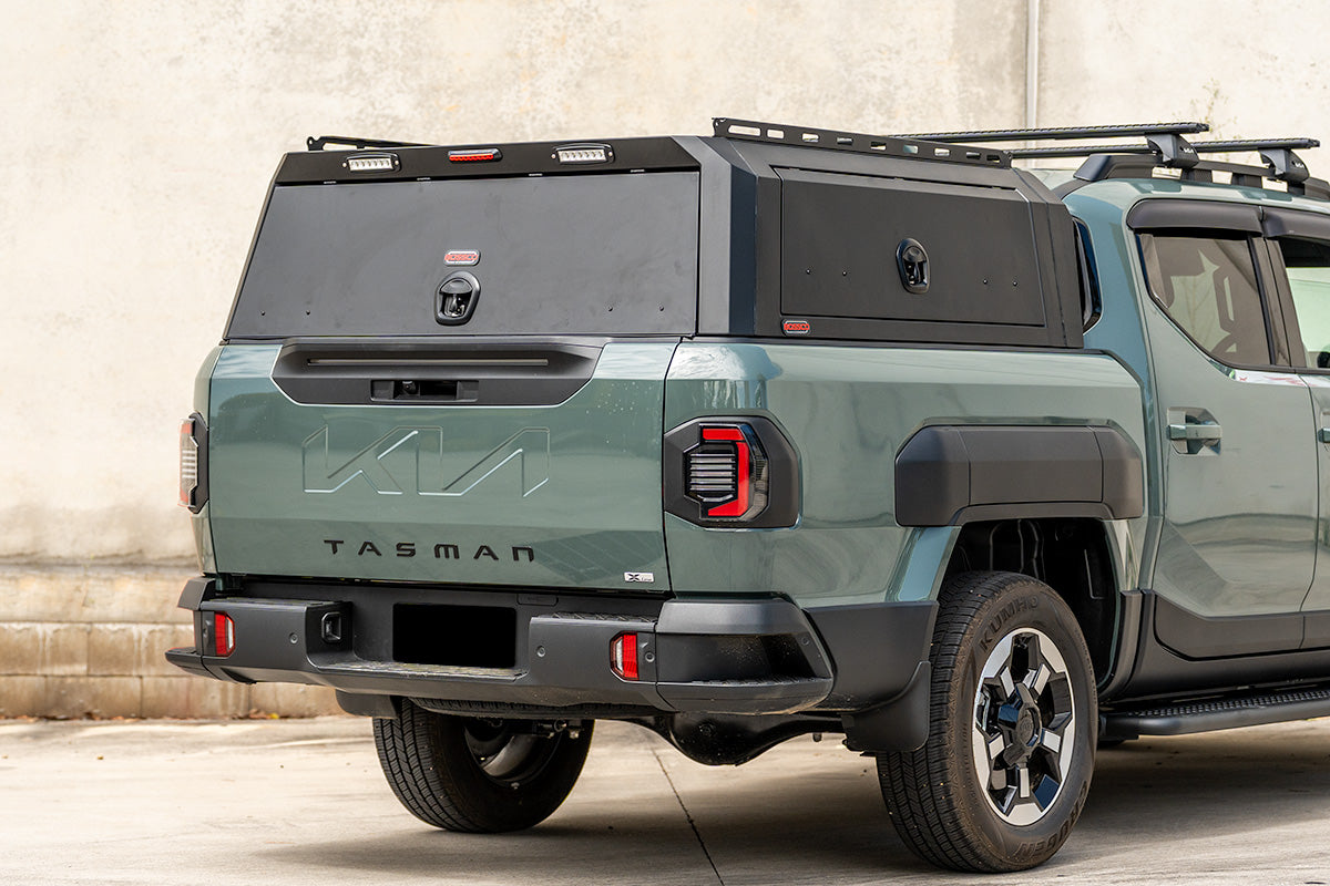 BCX-R Black Aluminium Tub Canopy for Kia Tasman 2025 - ON
